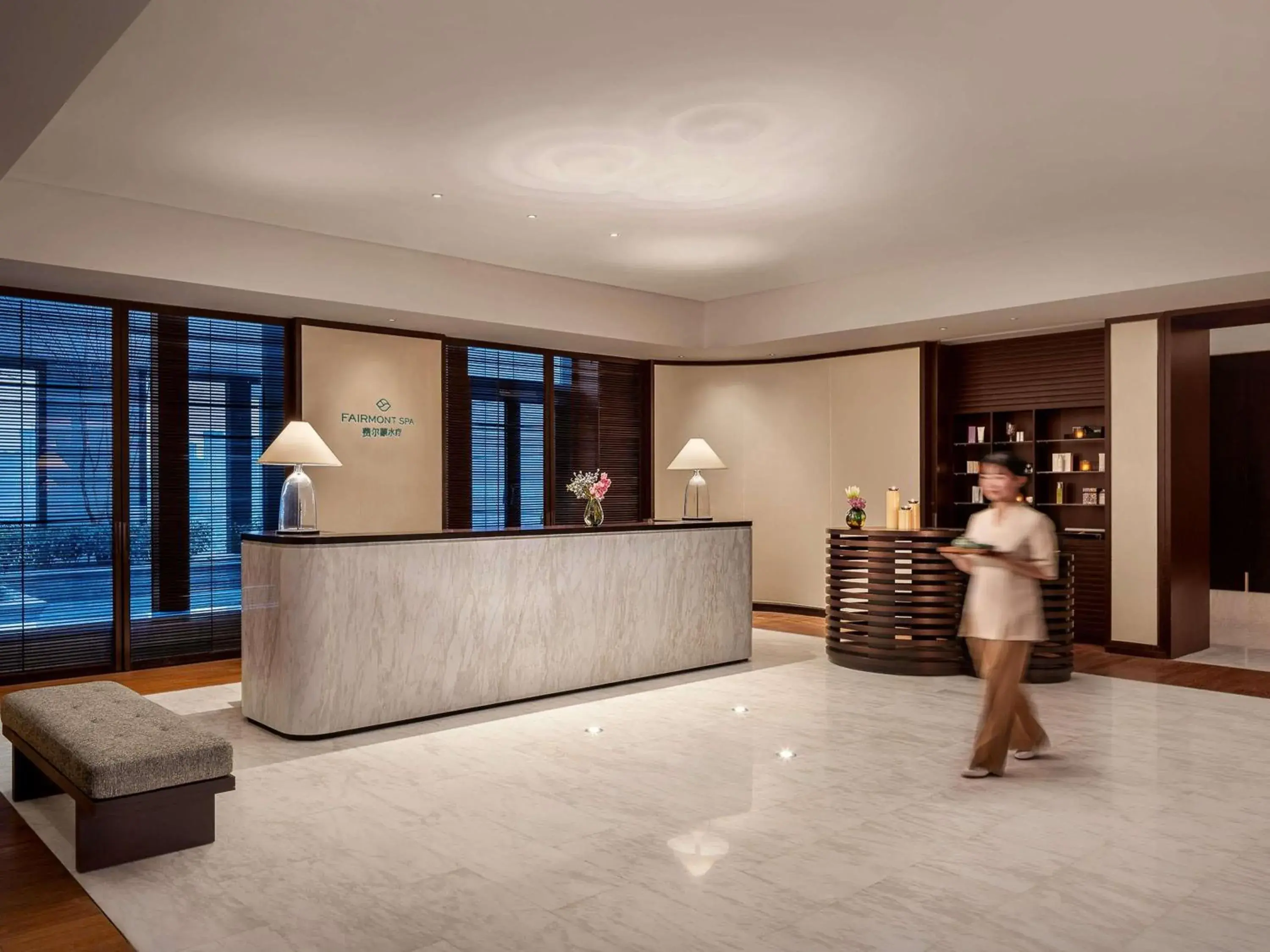 Spa and wellness centre/facilities in Fairmont Wuhan Spa and wellness centre/facilities in Fairmont Wuhan