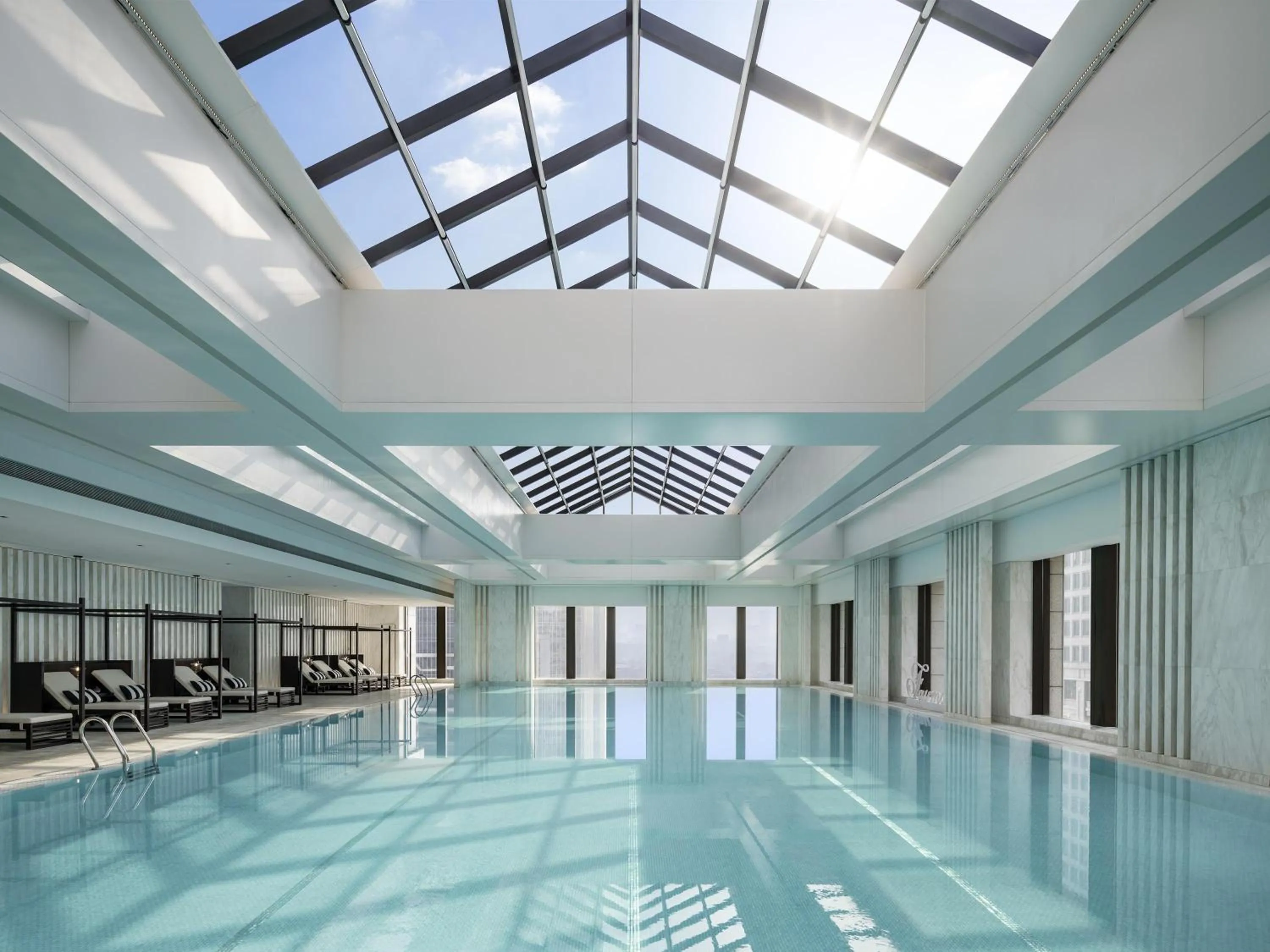 Pool view in Fairmont Wuhan