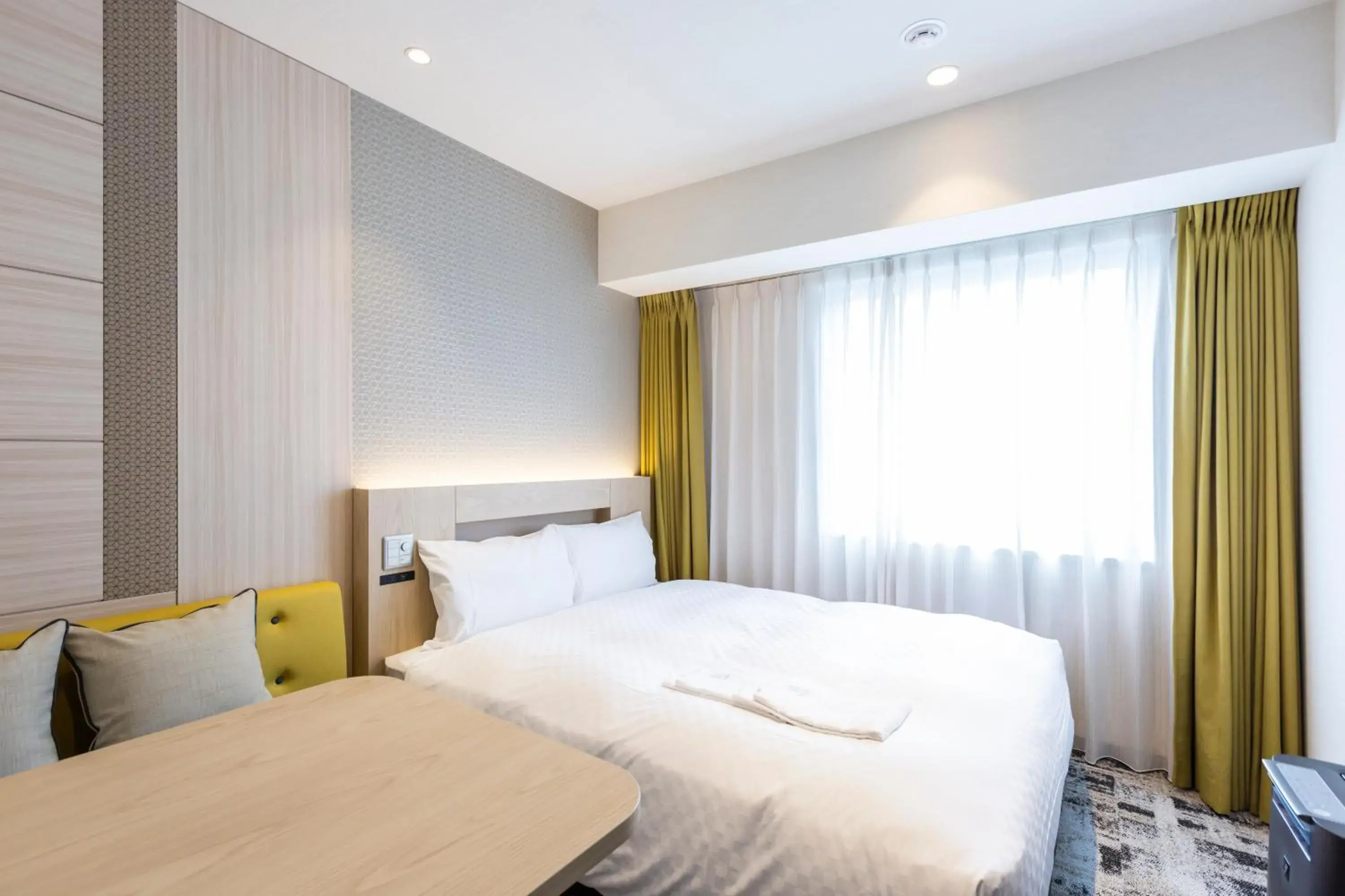 Bed in Via Inn Prime Nihonbashi Ningyocho Bed in Via Inn Prime Nihonbashi Ningyocho