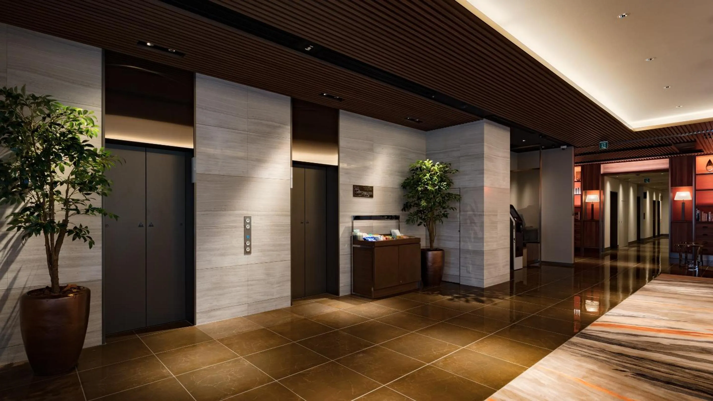 elevator in Via Inn Prime Nihonbashi Ningyocho