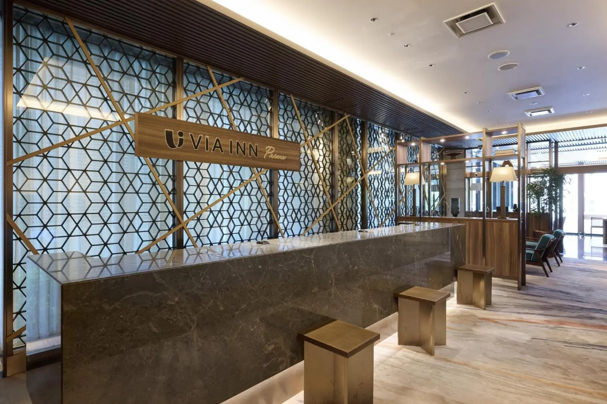 Lobby or reception in Via Inn Prime Nihonbashi Ningyocho Lobby or reception in Via Inn Prime Nihonbashi Ningyocho