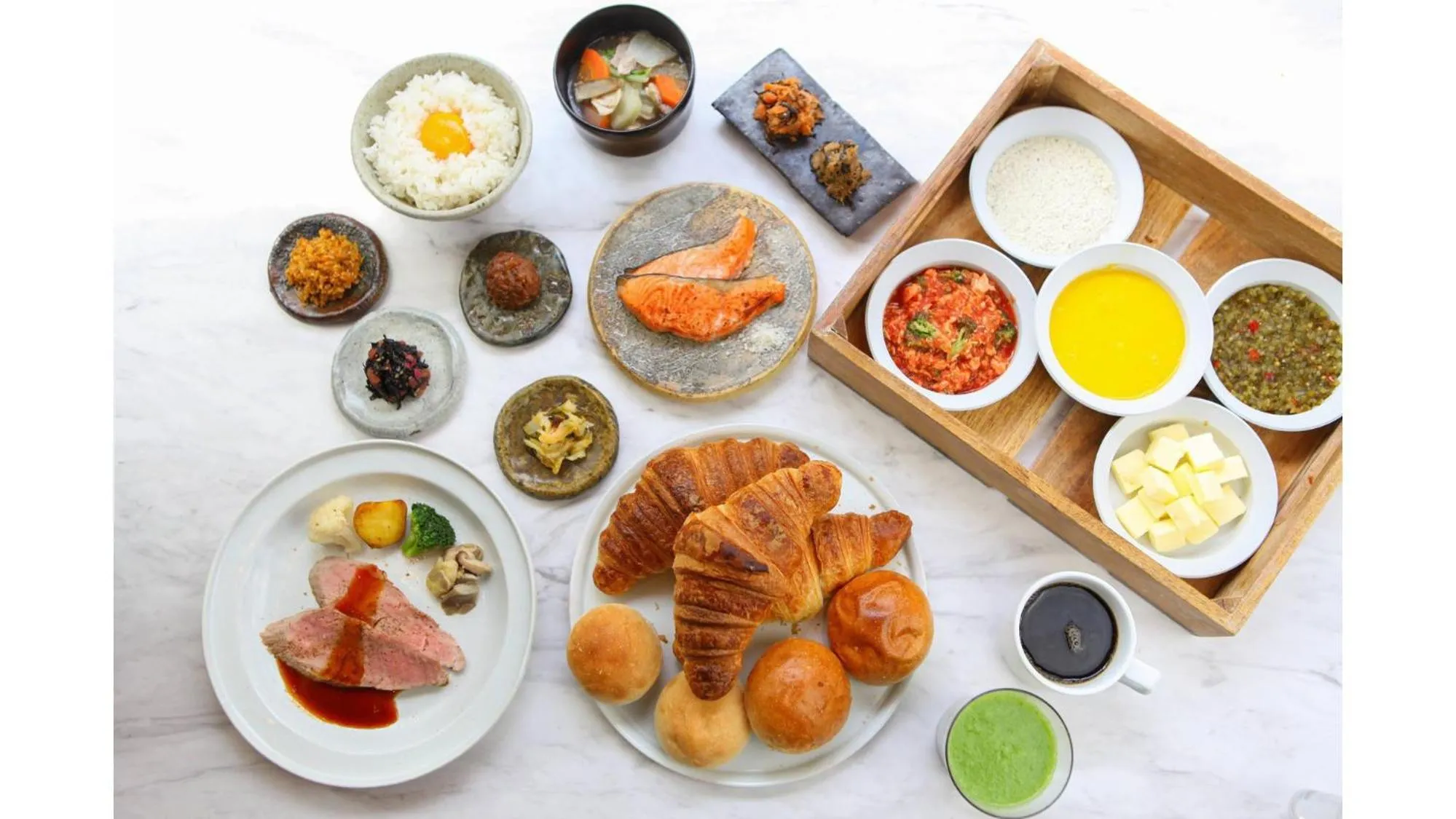 Buffet breakfast in Via Inn Prime Nihonbashi Ningyocho