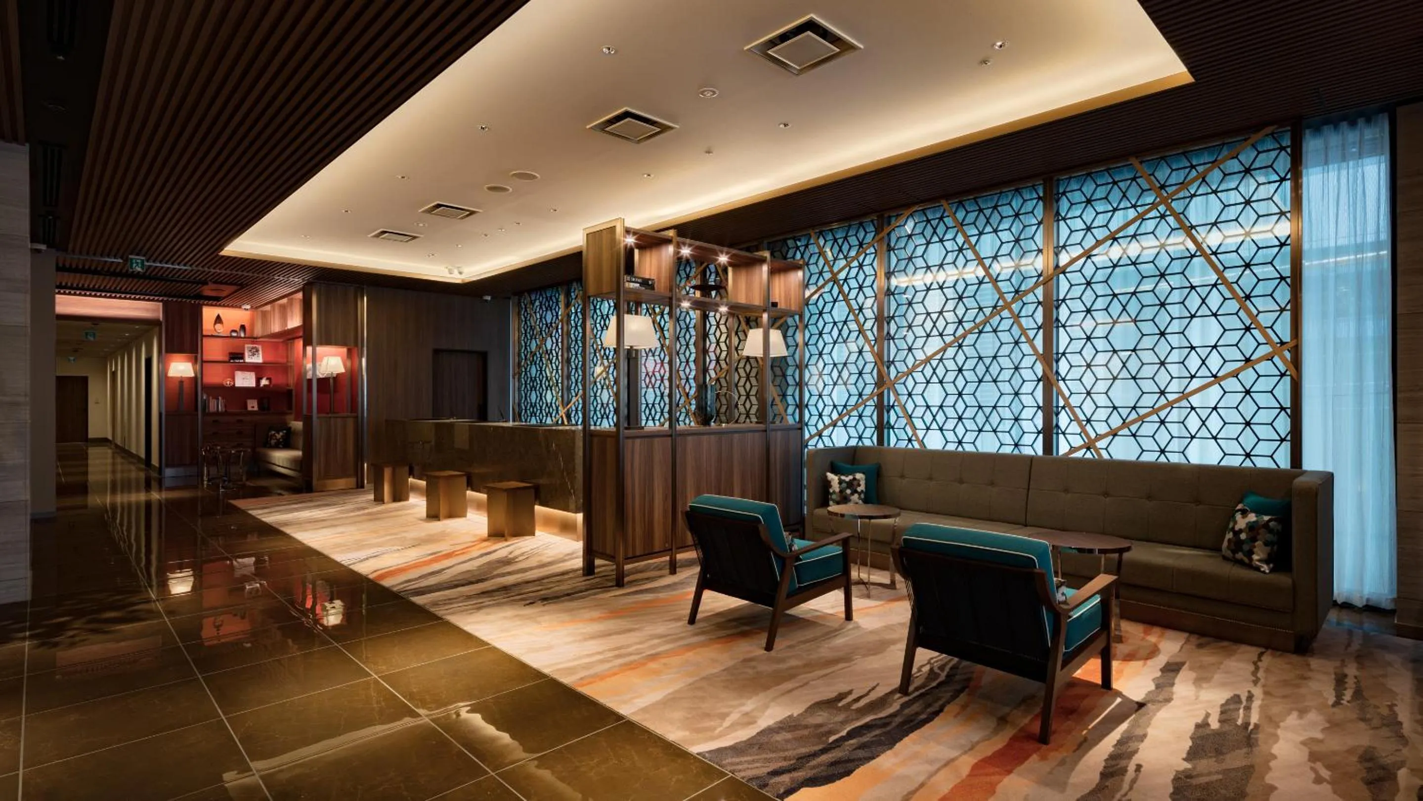 Lobby or reception in Via Inn Prime Nihonbashi Ningyocho