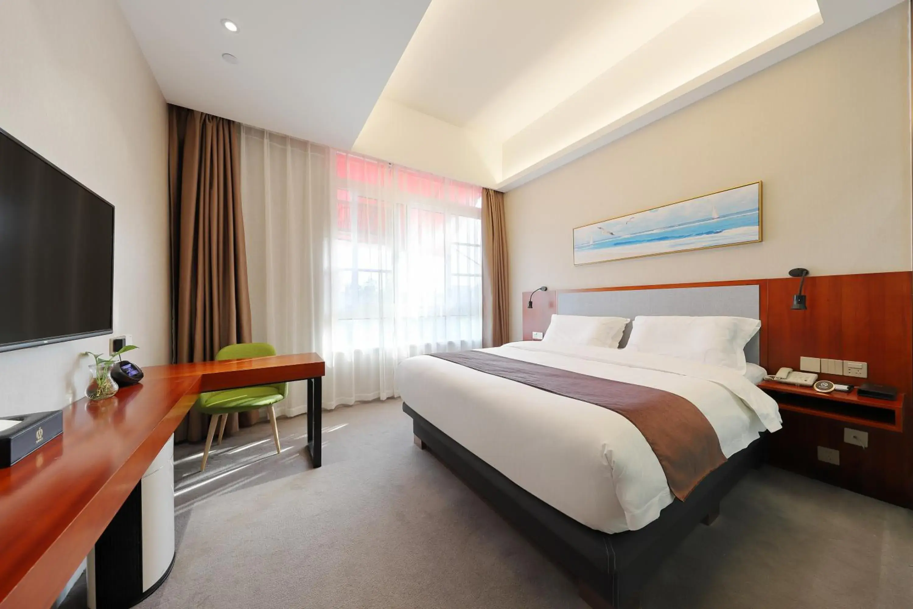 Standard Double Room in Shanghai Menglong Hotel Management Standard Double Room in Shanghai Menglong Hotel Management