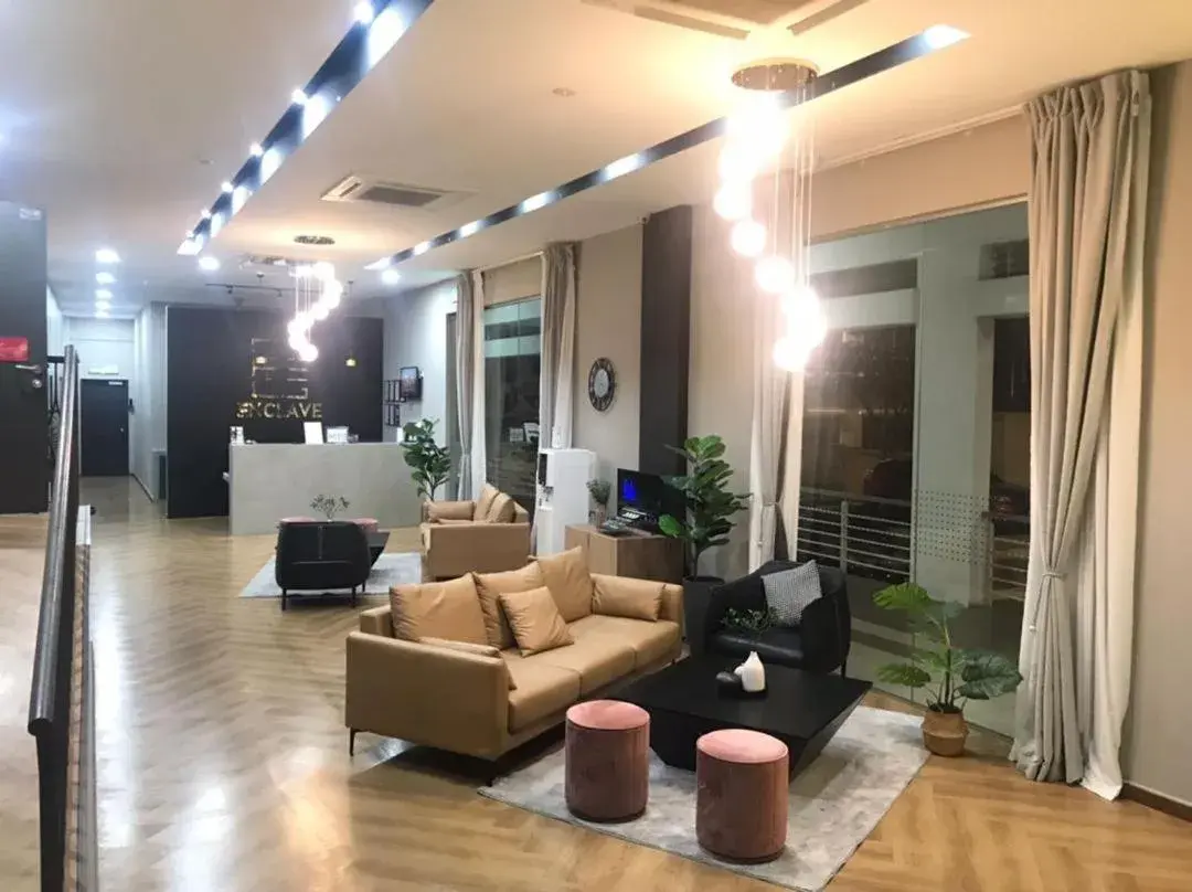 Lobby or reception in Enclave Business Hotel Lobby or reception in Enclave Business Hotel