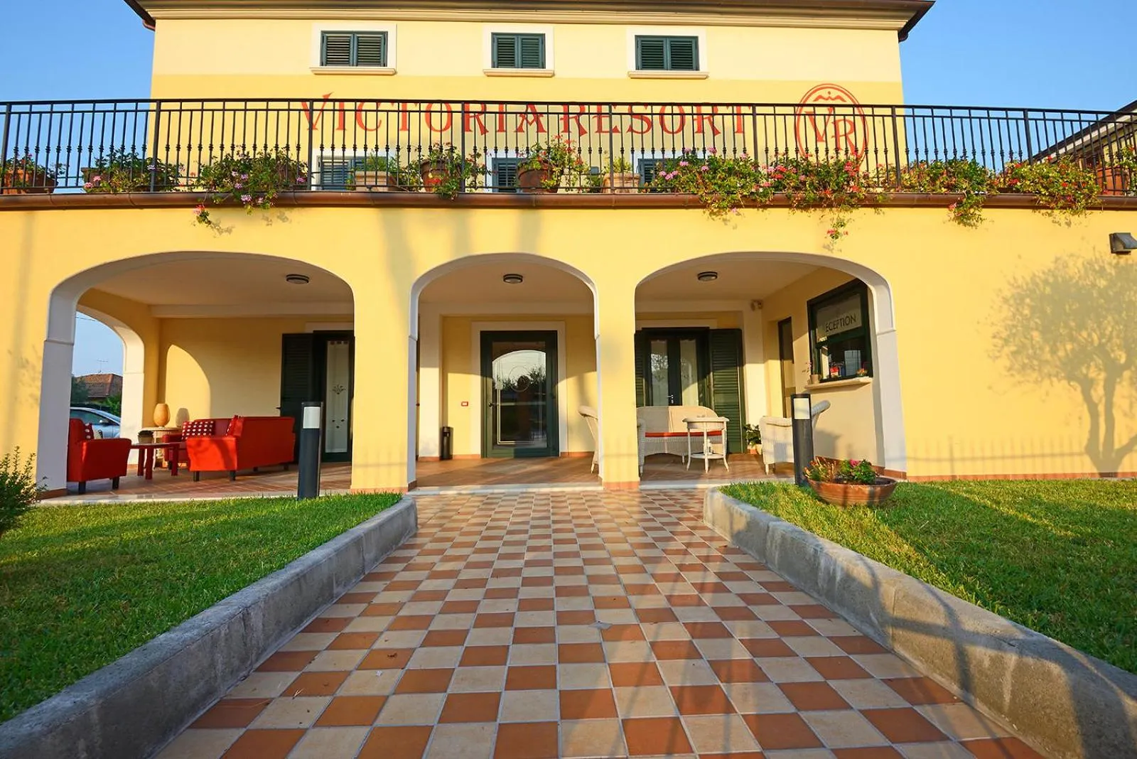 Facade/entrance in Victoria Resort