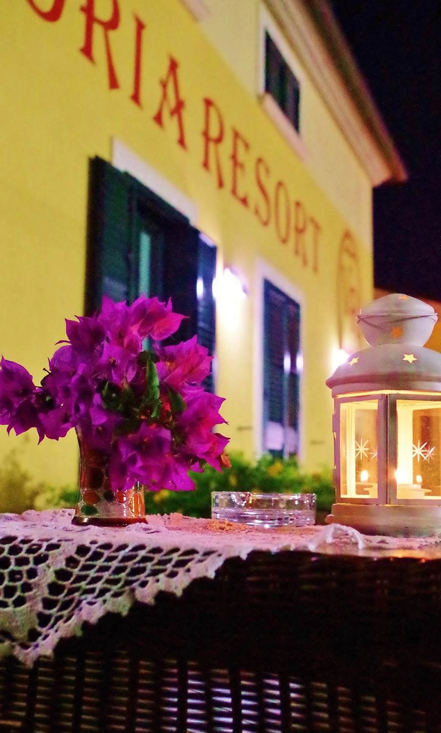 Decorative detail in Victoria Resort