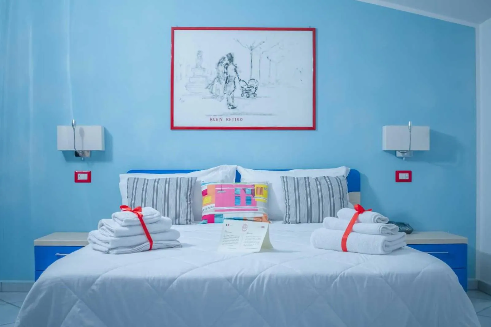 Bed in Victoria Resort