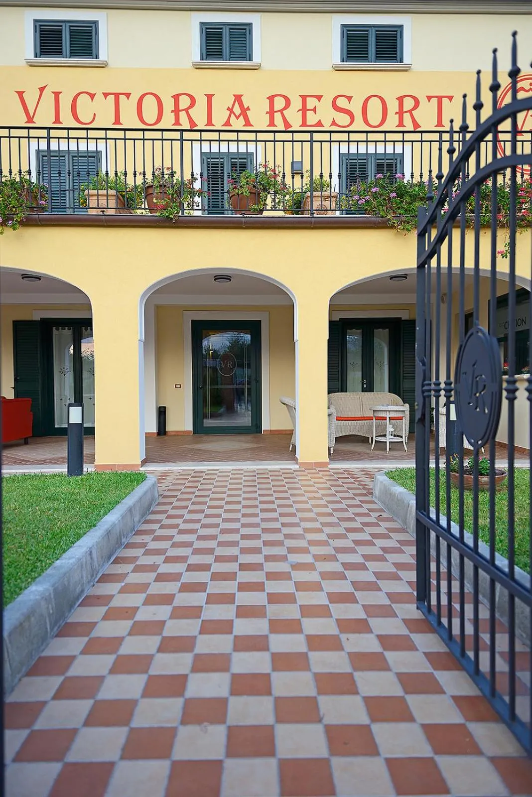 Patio in Victoria Resort