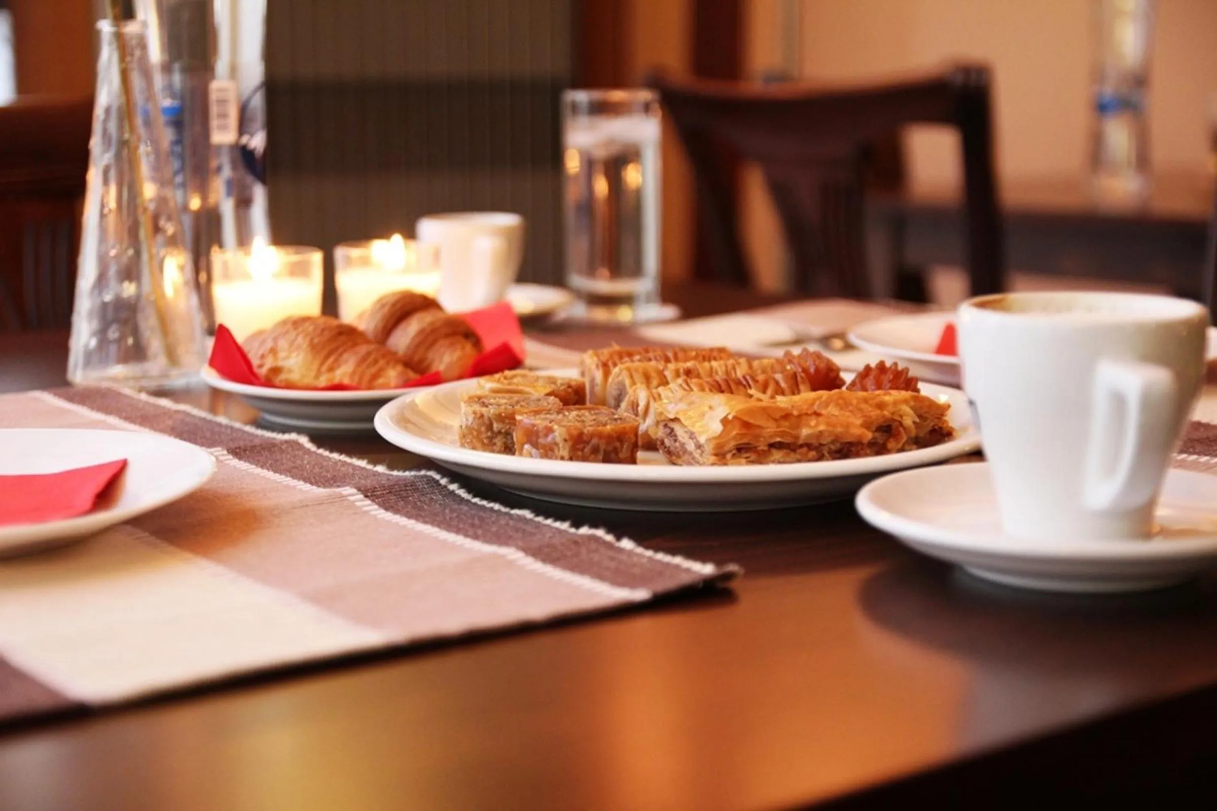 Food and drinks in Hotel Xanthippion