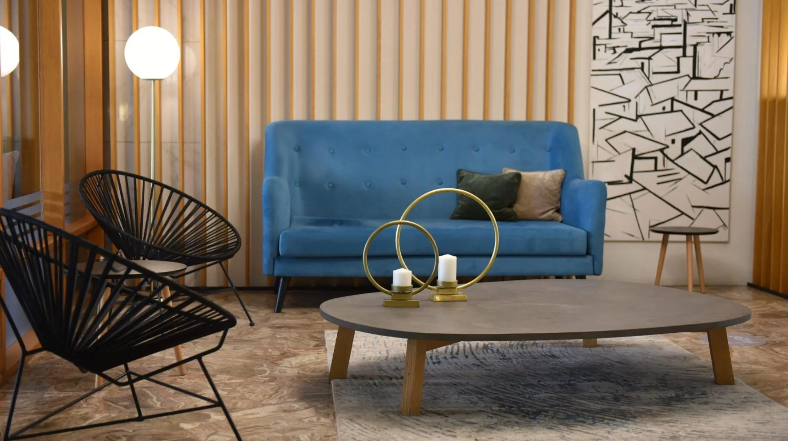 Lobby or reception in Hotel Xanthippion