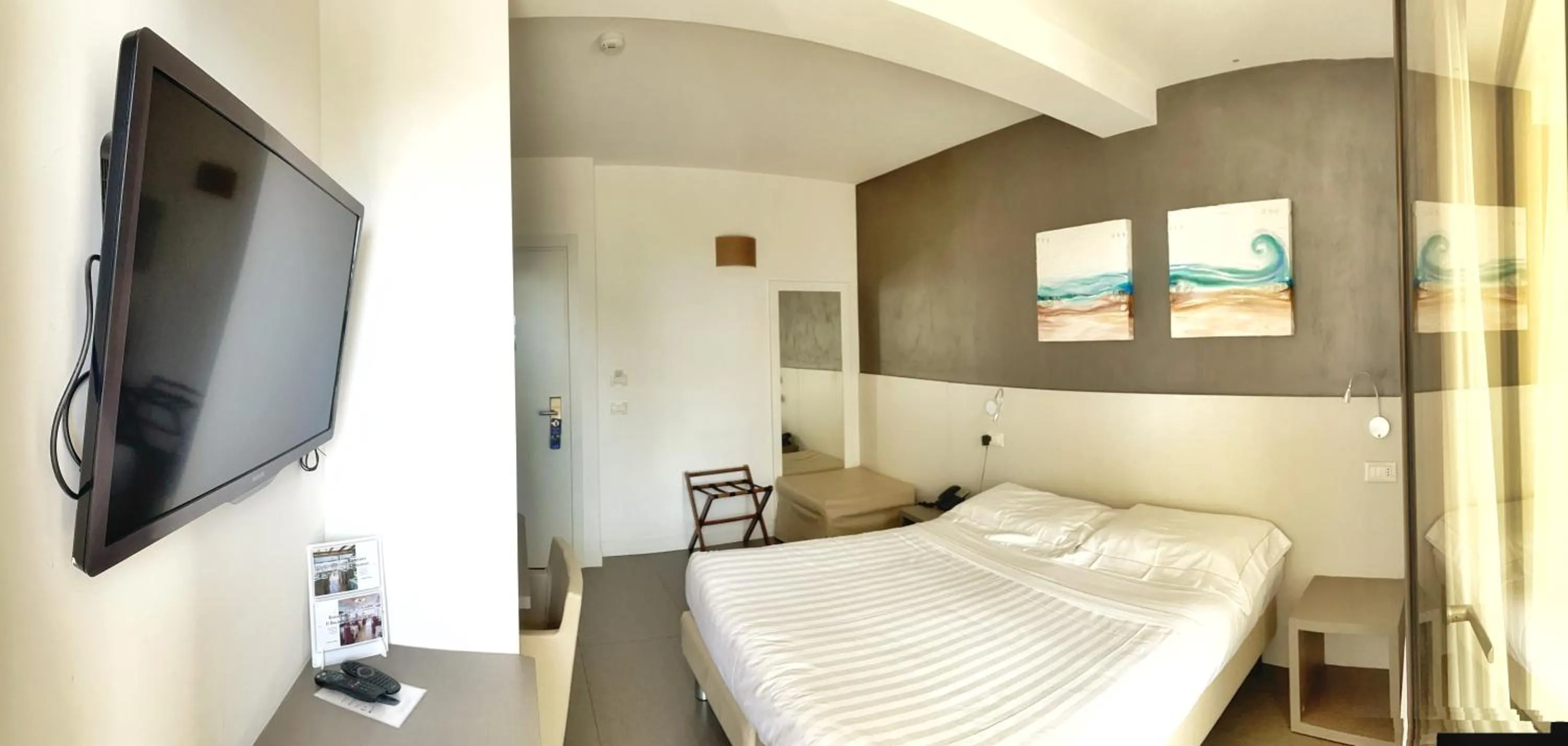 Bed in Hotel Arlecchino