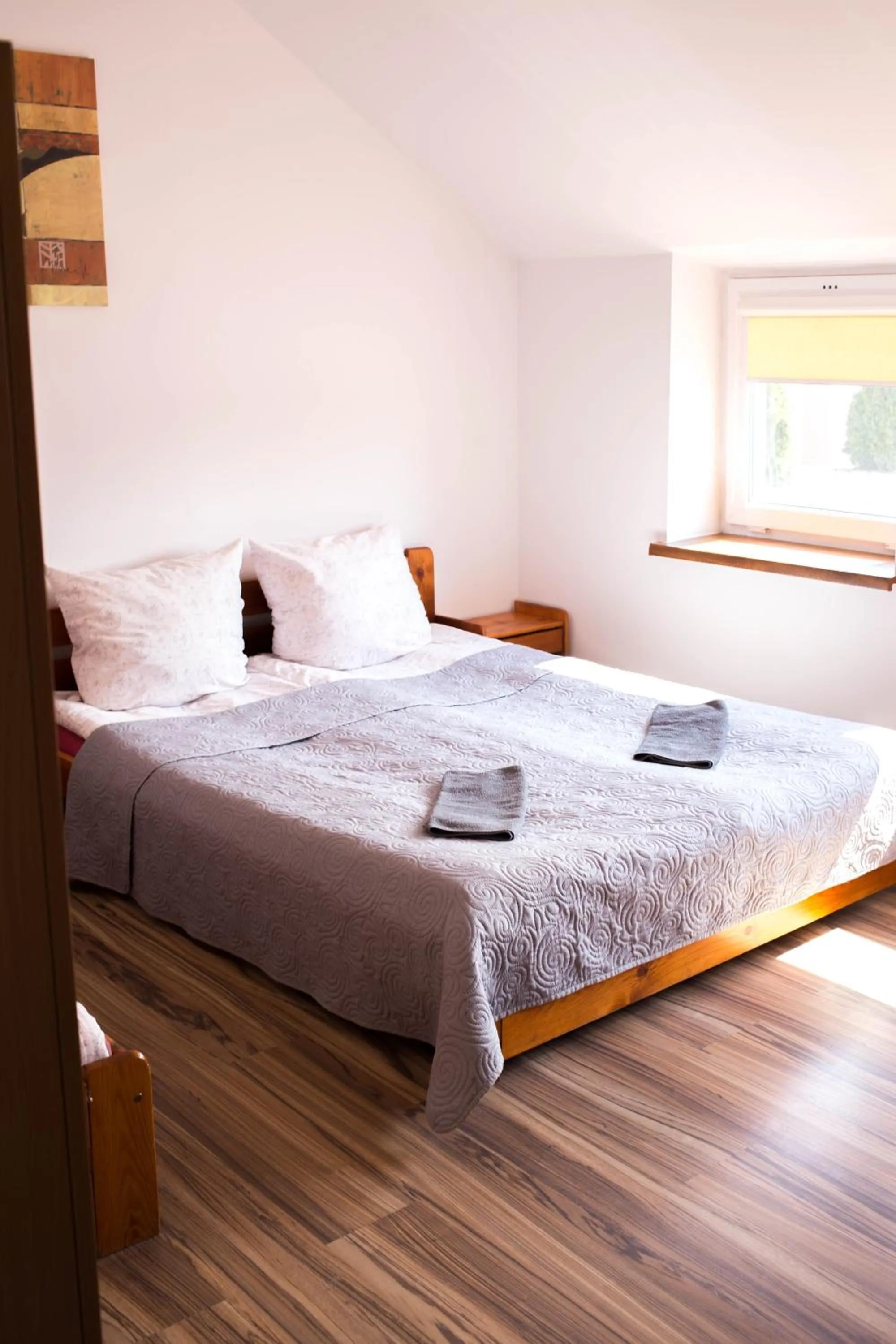Bed in Hotelik Okęcie 39 - Nocleg i Parking Blisko Lotnisko Okęcie