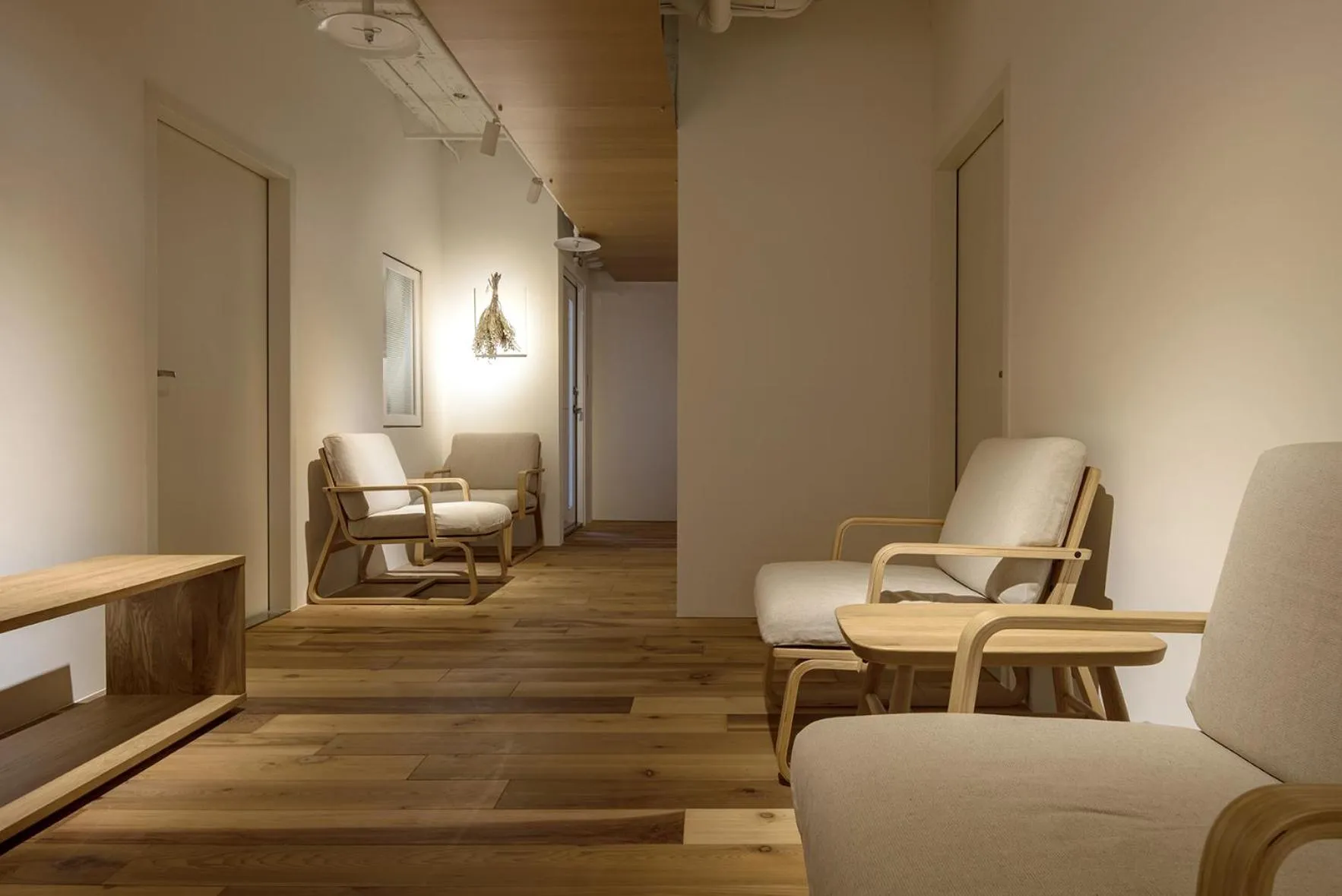 Seating area in Norden Ruder Hostel Taichung