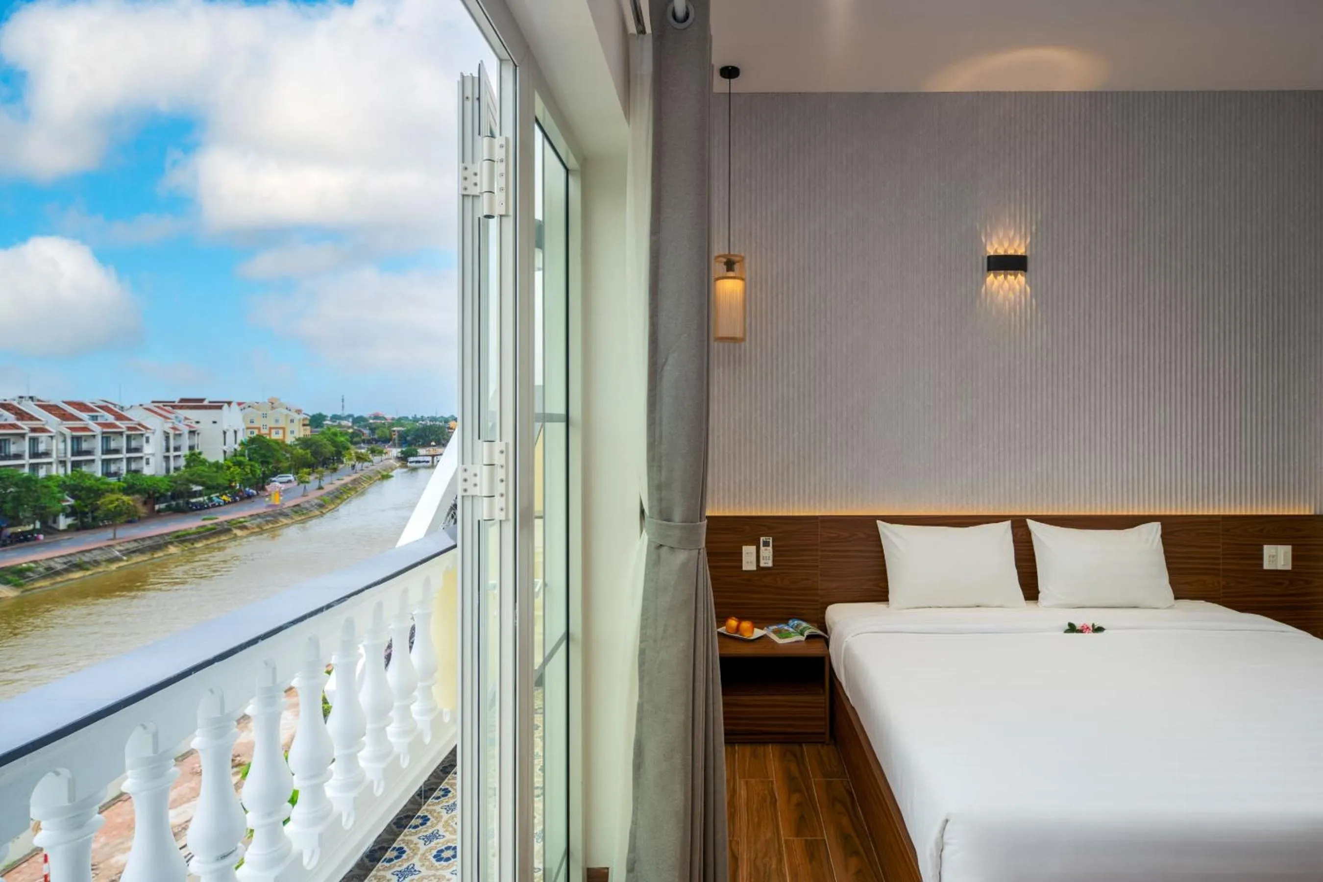 View (from property/room), Bed in Truc Loc Villa