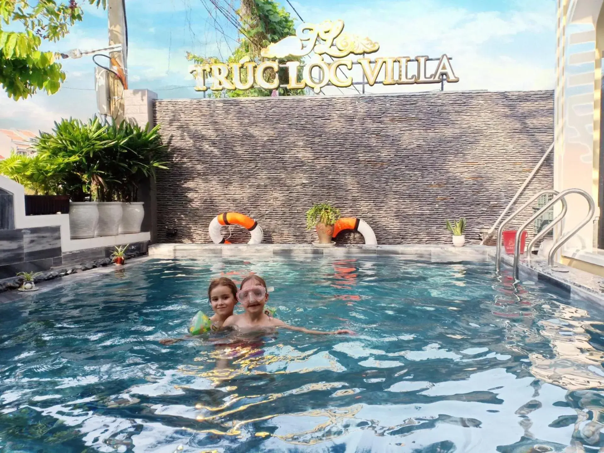 Swimming pool in Truc Loc Villa Swimming pool in Truc Loc Villa