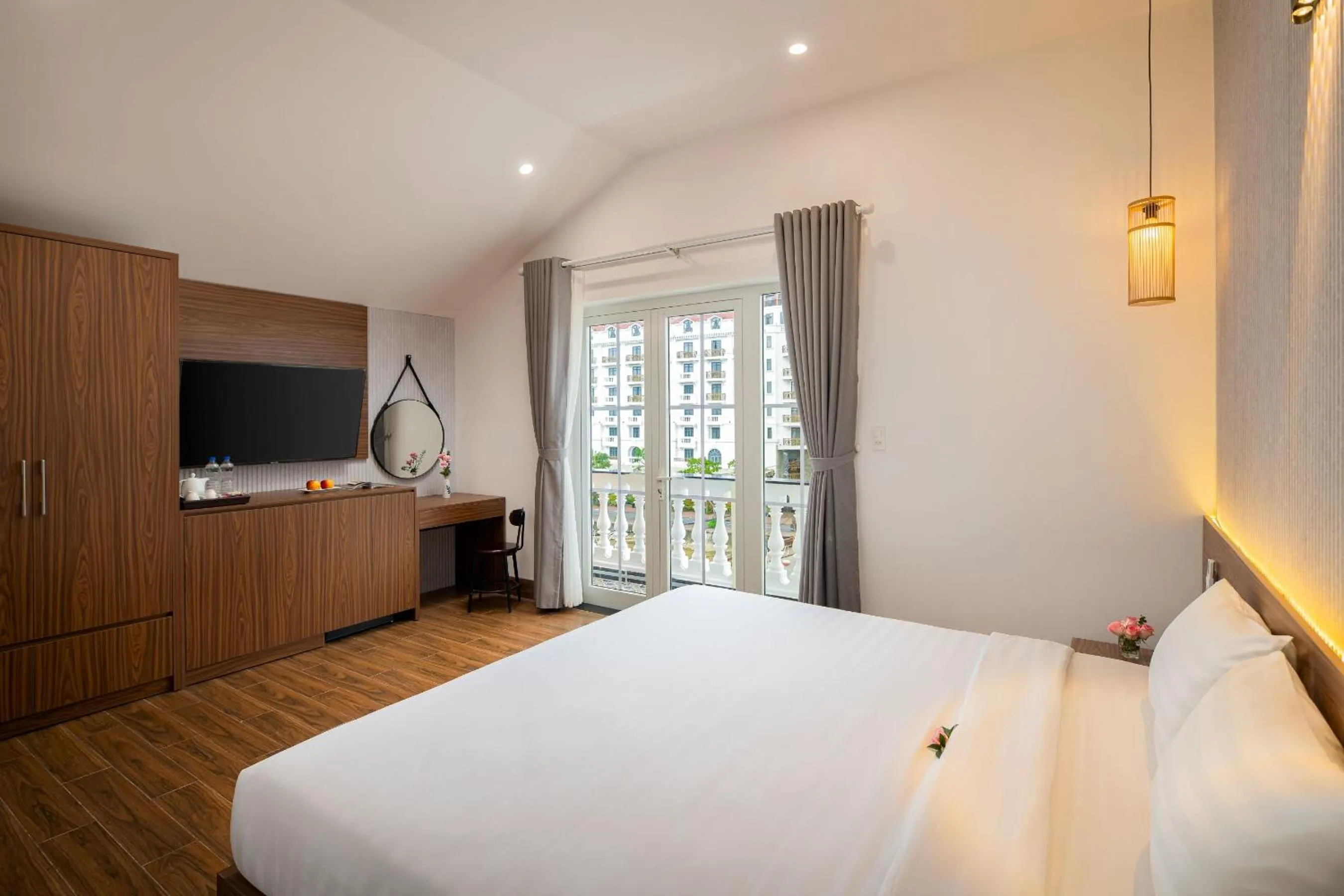 Bed in Truc Loc Villa