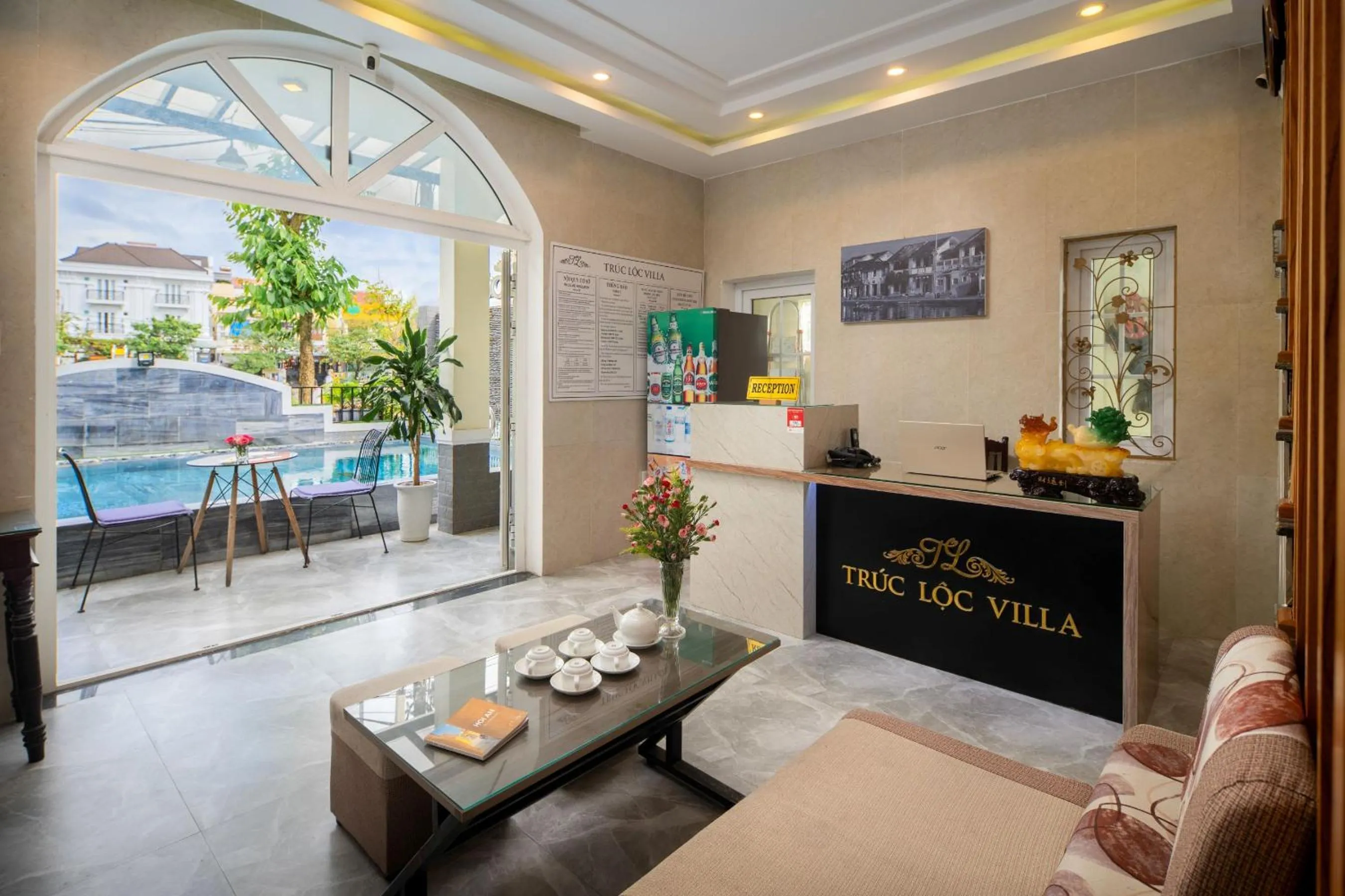 Lobby or reception in Truc Loc Villa