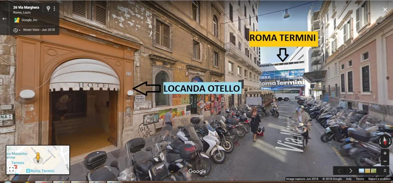 Facade/entrance in Locanda Otello