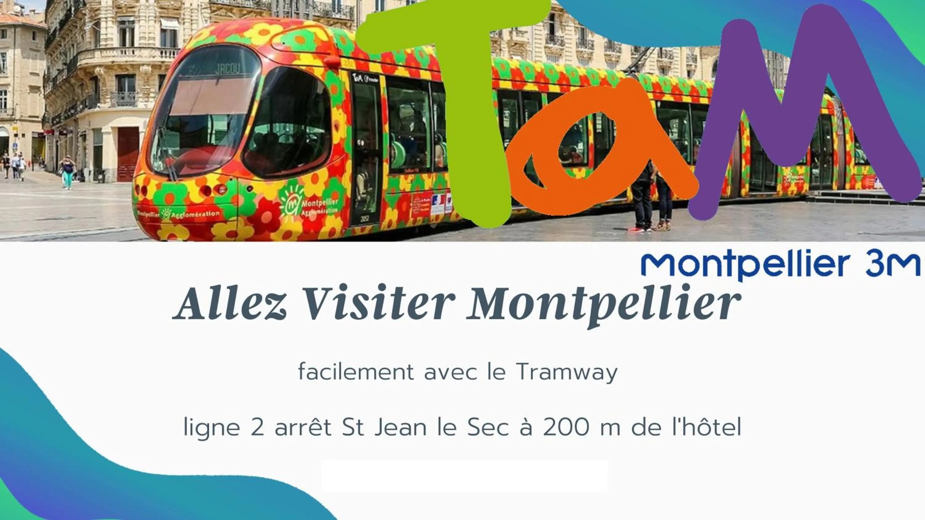 Nearby landmark in Kyriad Montpellier Ouest St Jean de Védas - A709