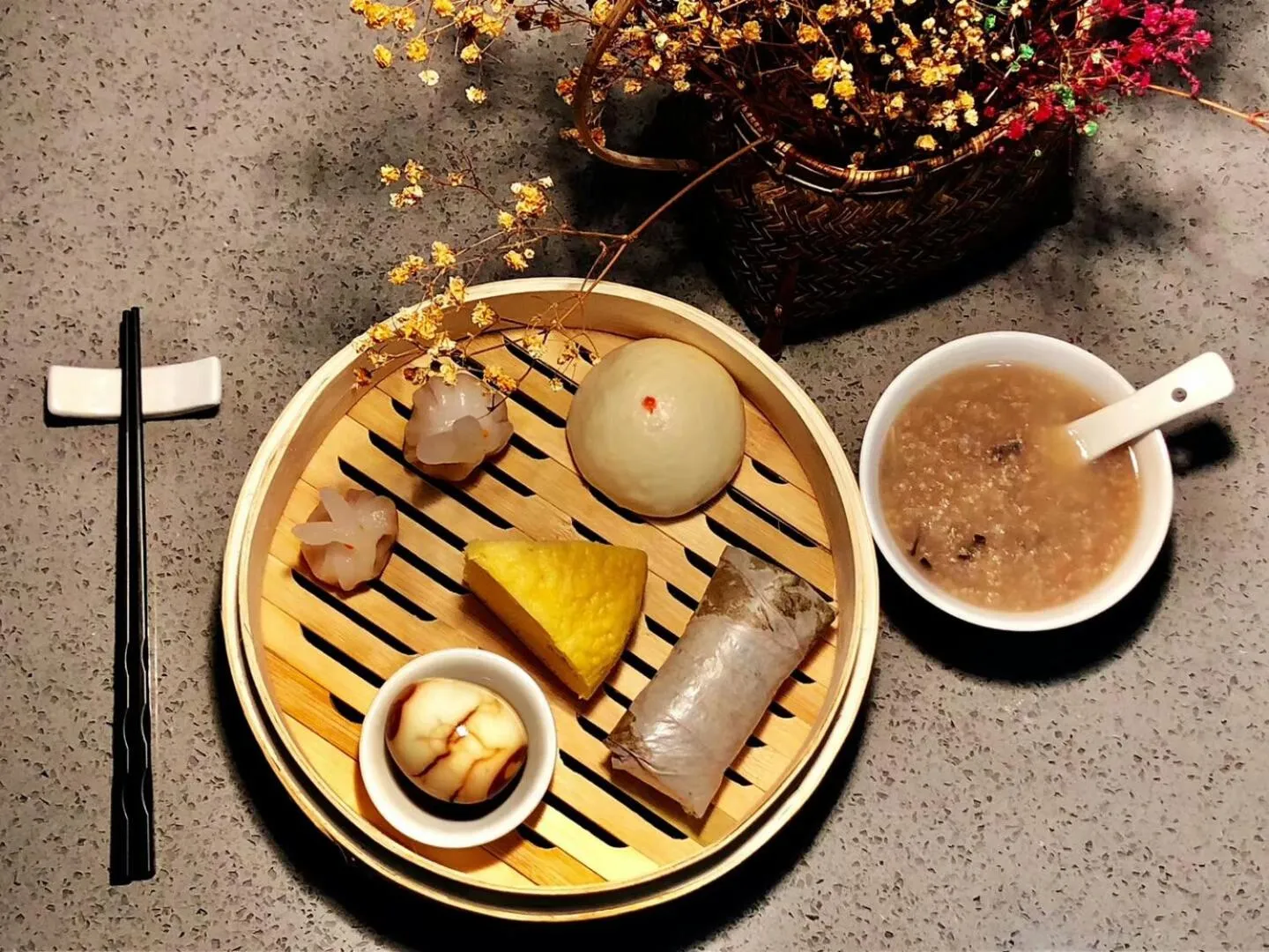 Breakfast in Yangshuo Serene Cove Hotel