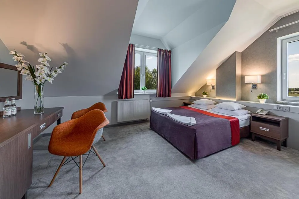 Bed in Hotel Konstancja