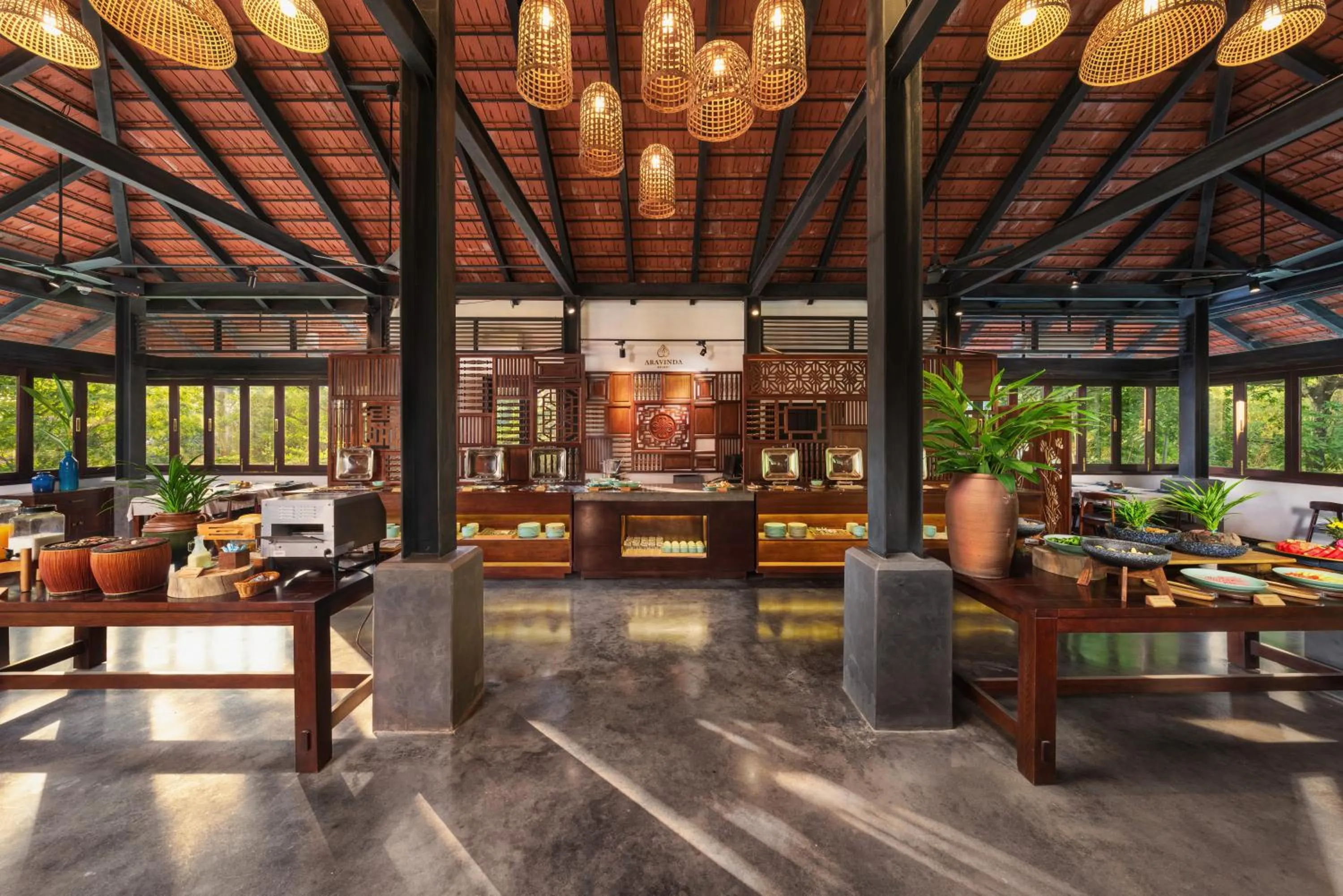 Restaurant/places to eat in Aravinda Resort Ninh Binh