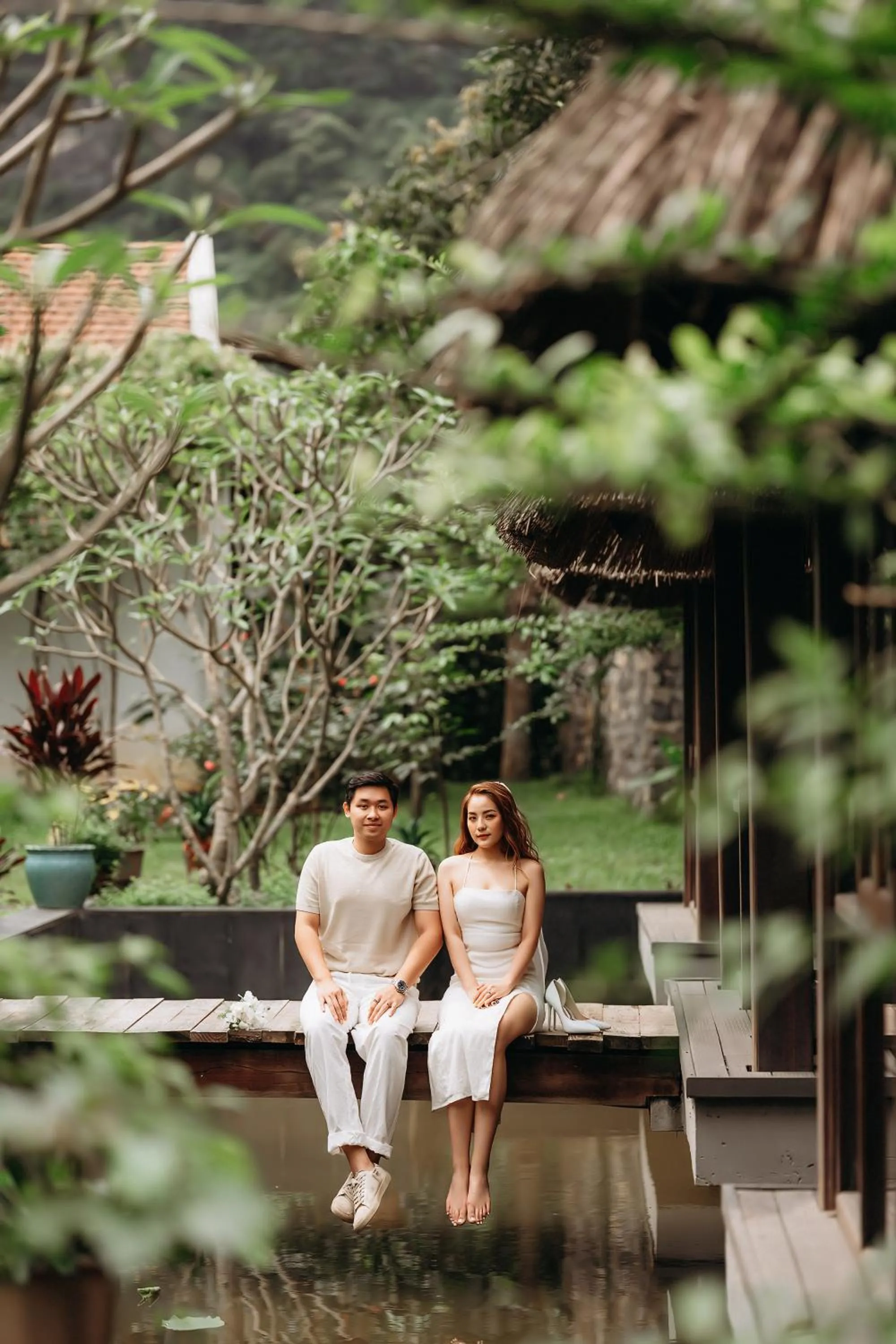 Lake view in Aravinda Resort Ninh Binh