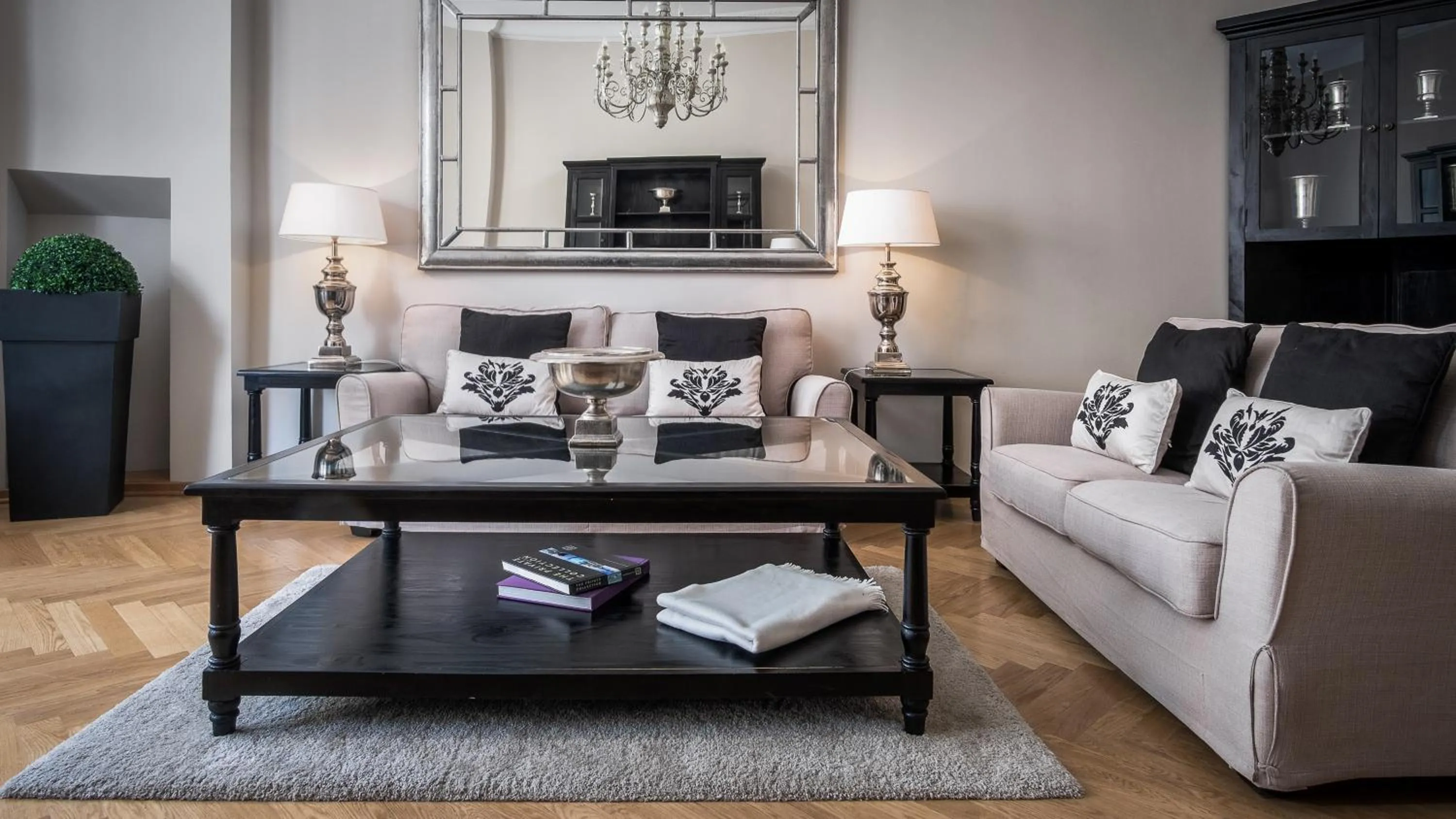 Living room in Palacina Berlin - Serviced Apartments