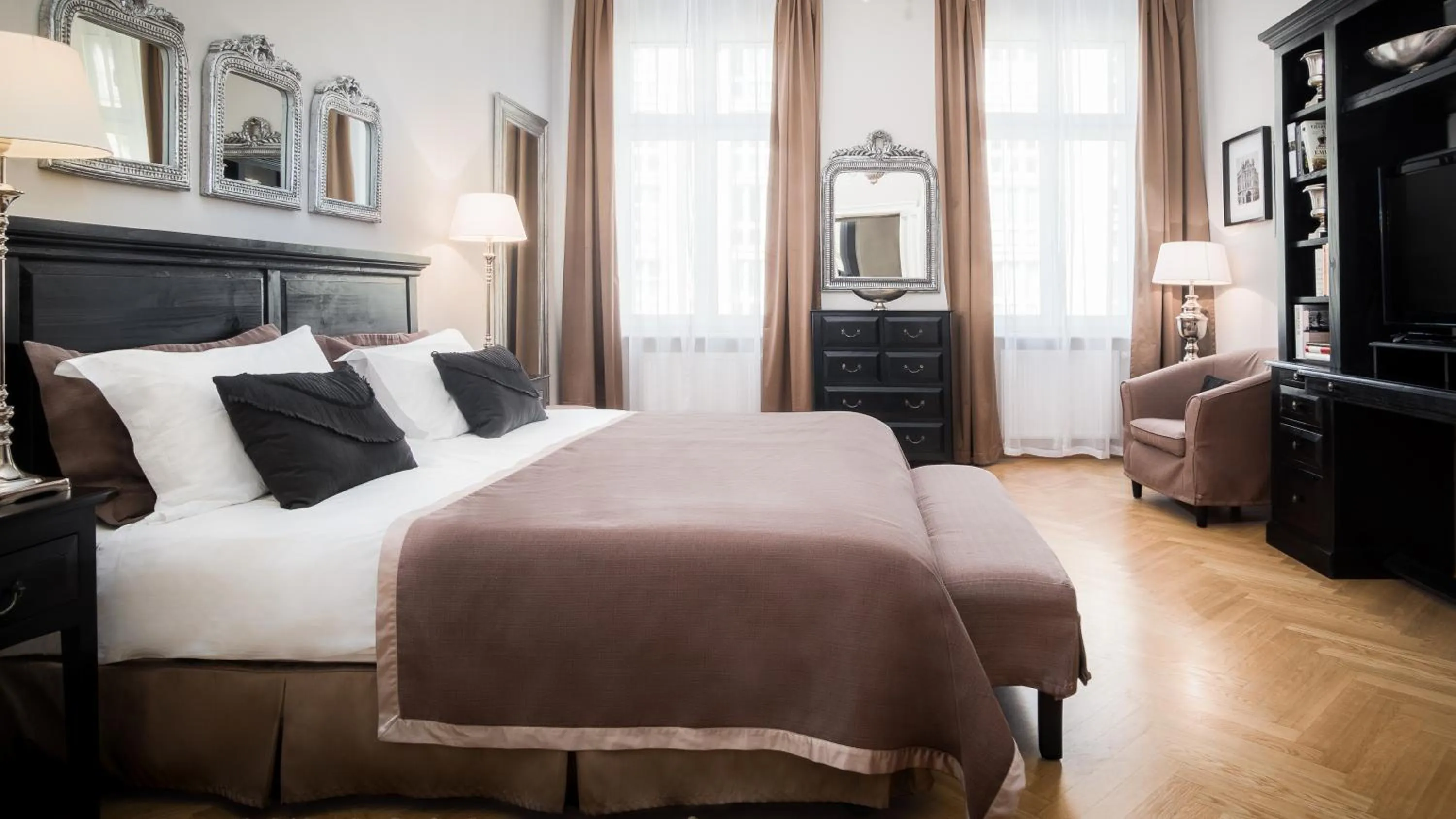Bedroom, Bed in Palacina Berlin - Serviced Apartments
