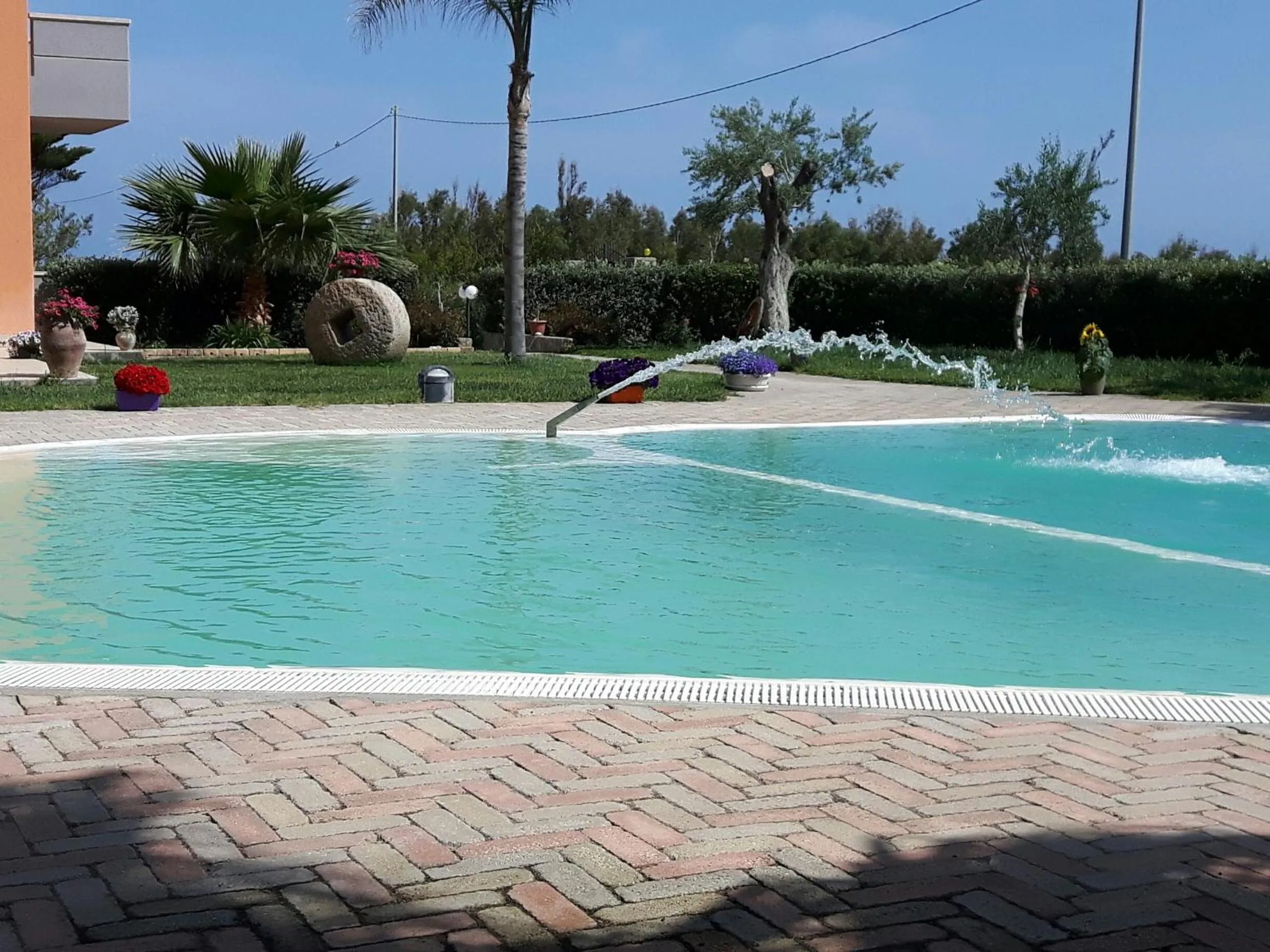 Pool view in Beb oasi marina