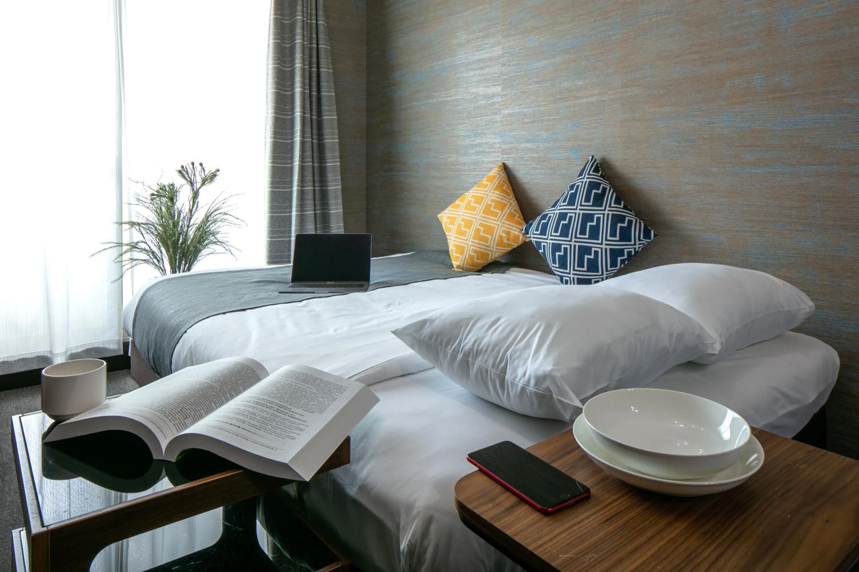 Bed in Randor Residence Kyoto Classic