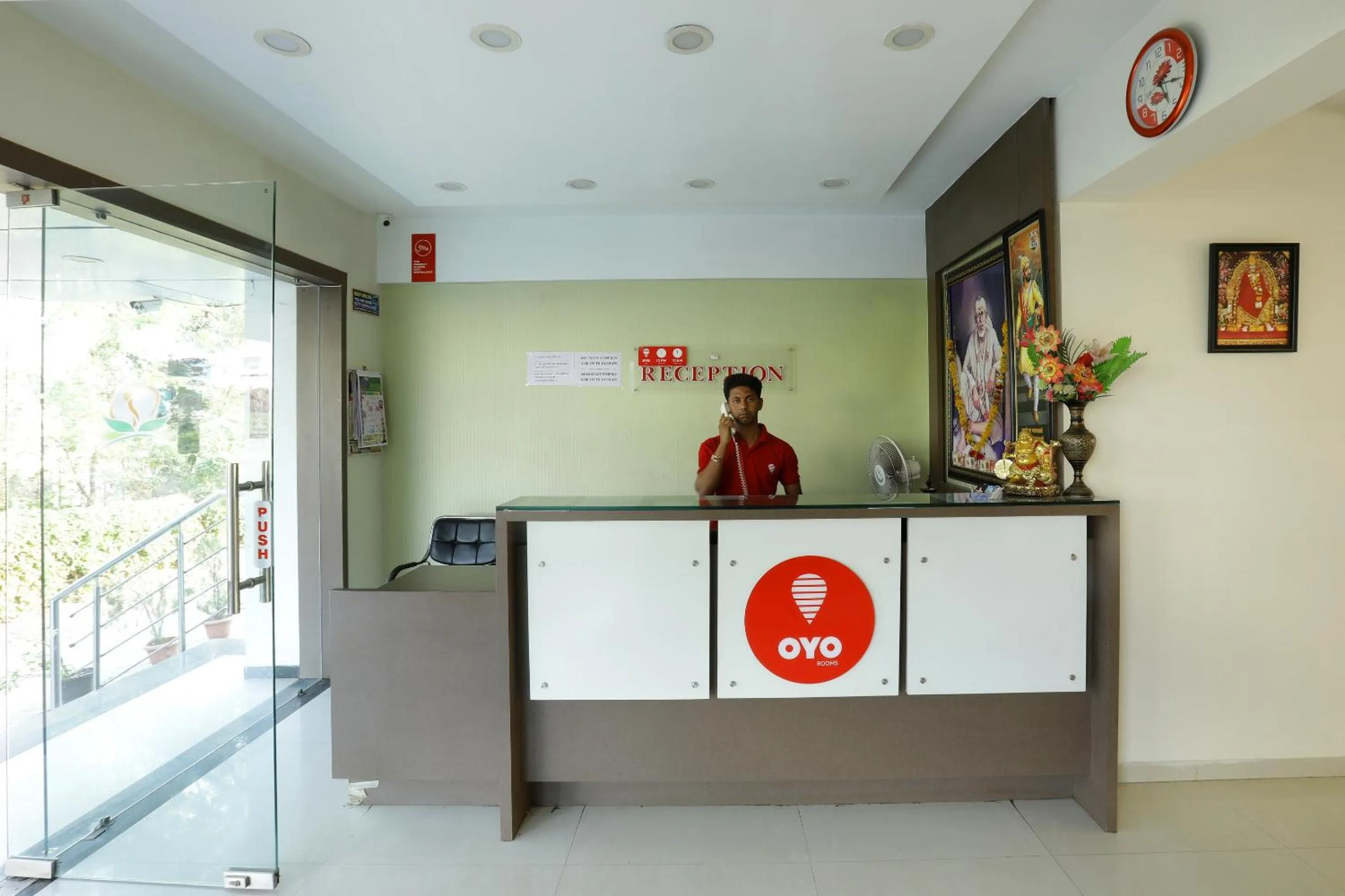 Lobby or reception in Hotel O Sai Sakha
