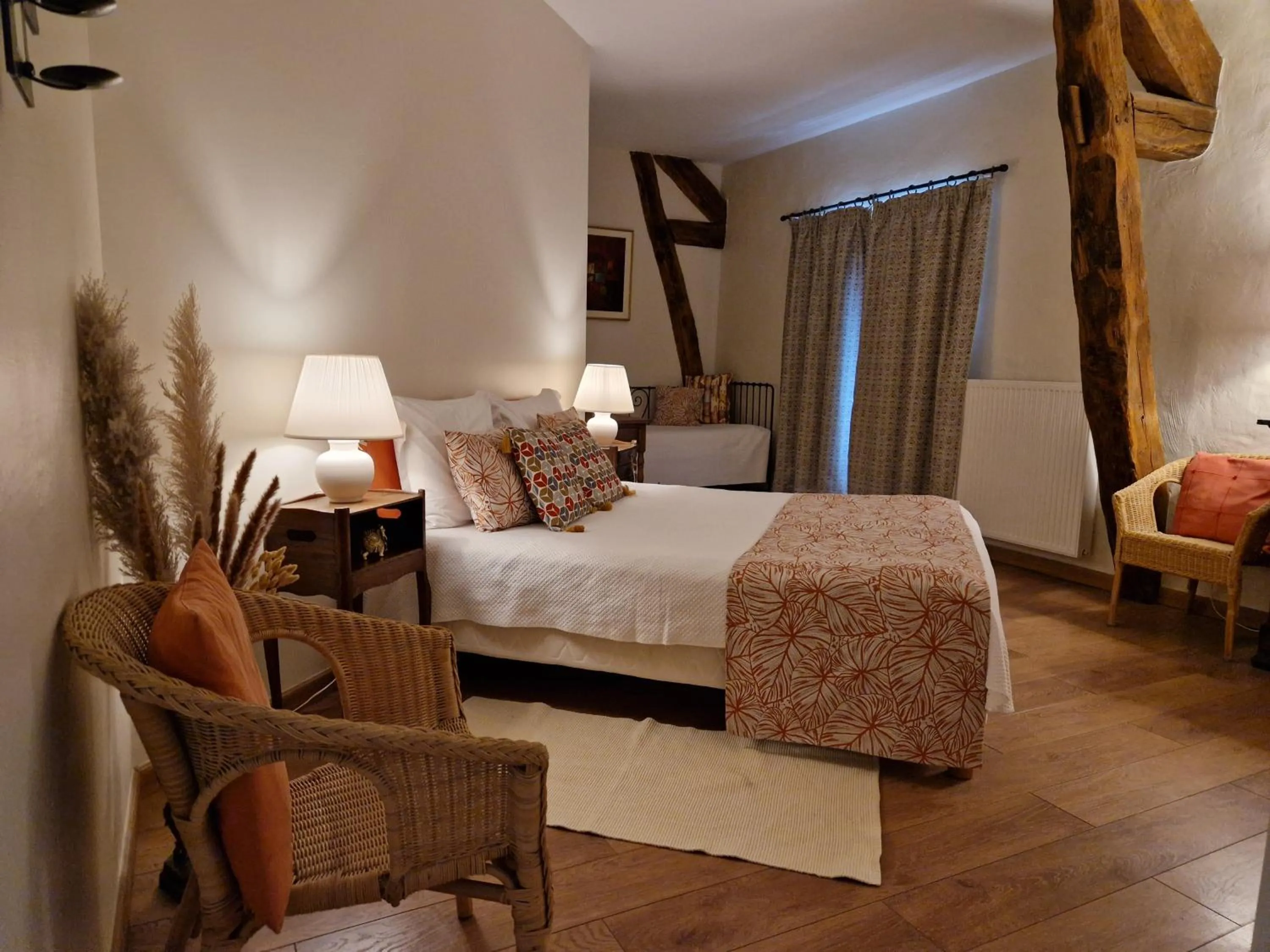 Bedroom, Bed in Ferme d'Orsonville