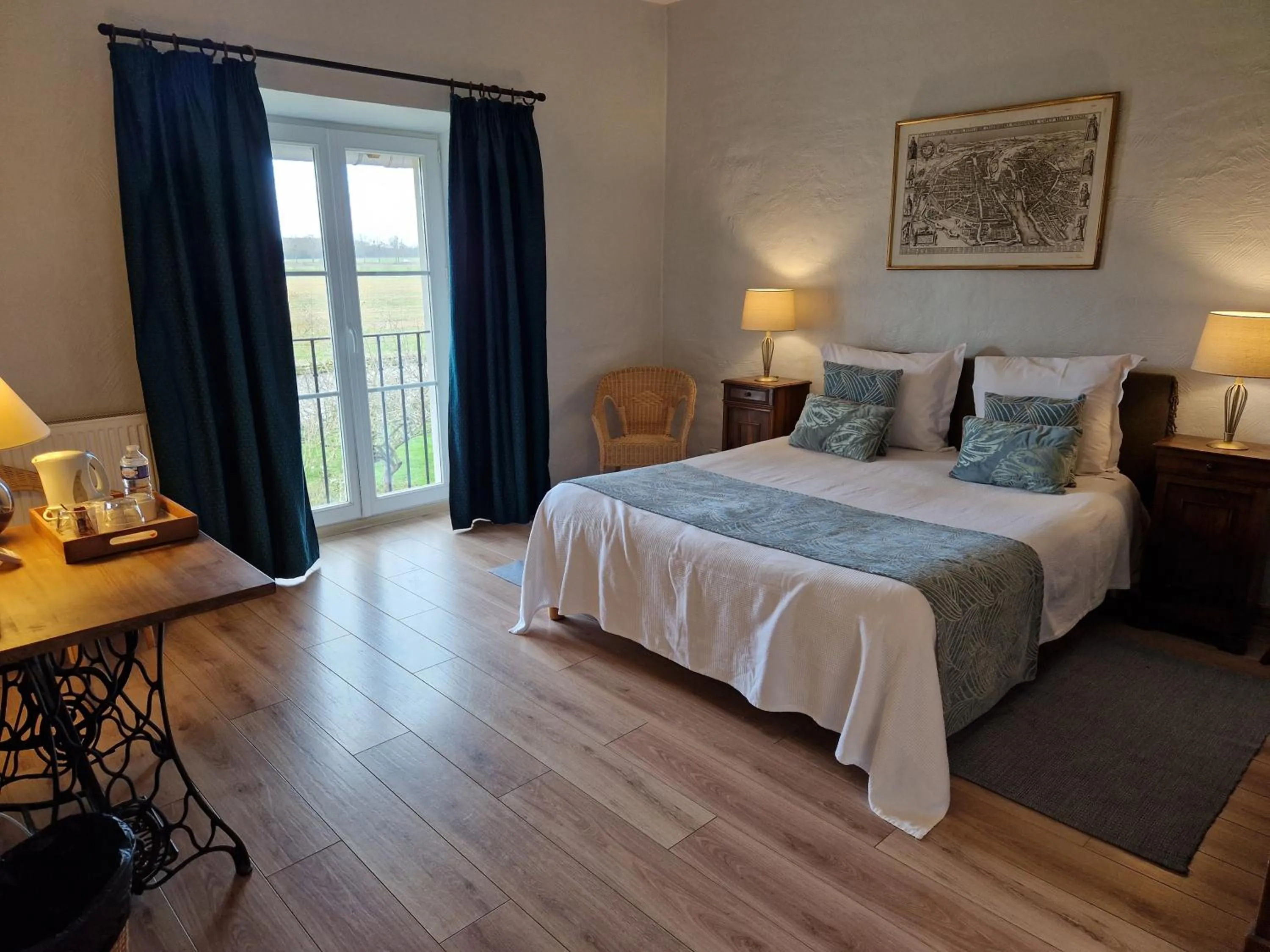 Bedroom, Bed in Ferme d'Orsonville