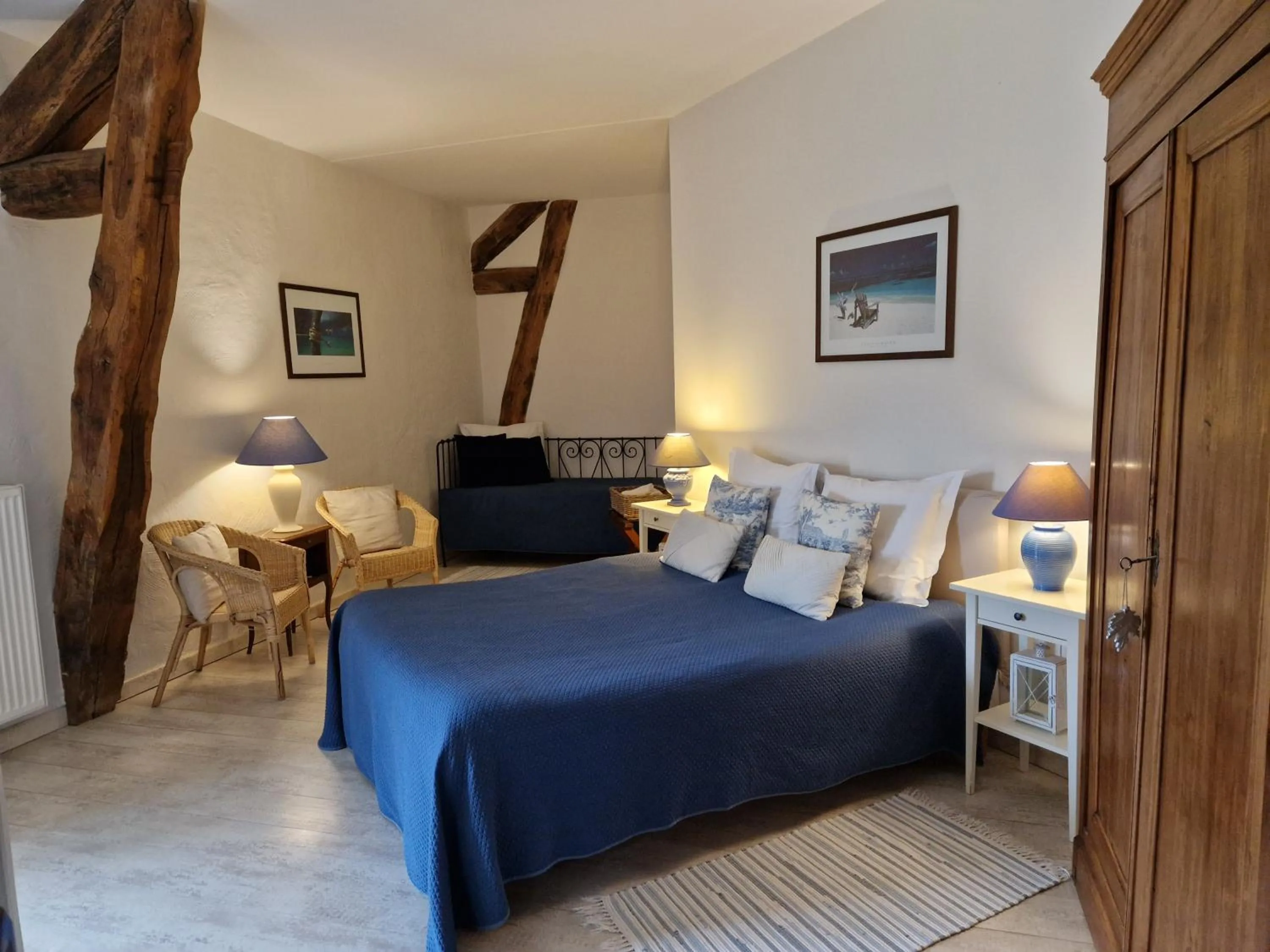 Bedroom, Bed in Ferme d'Orsonville