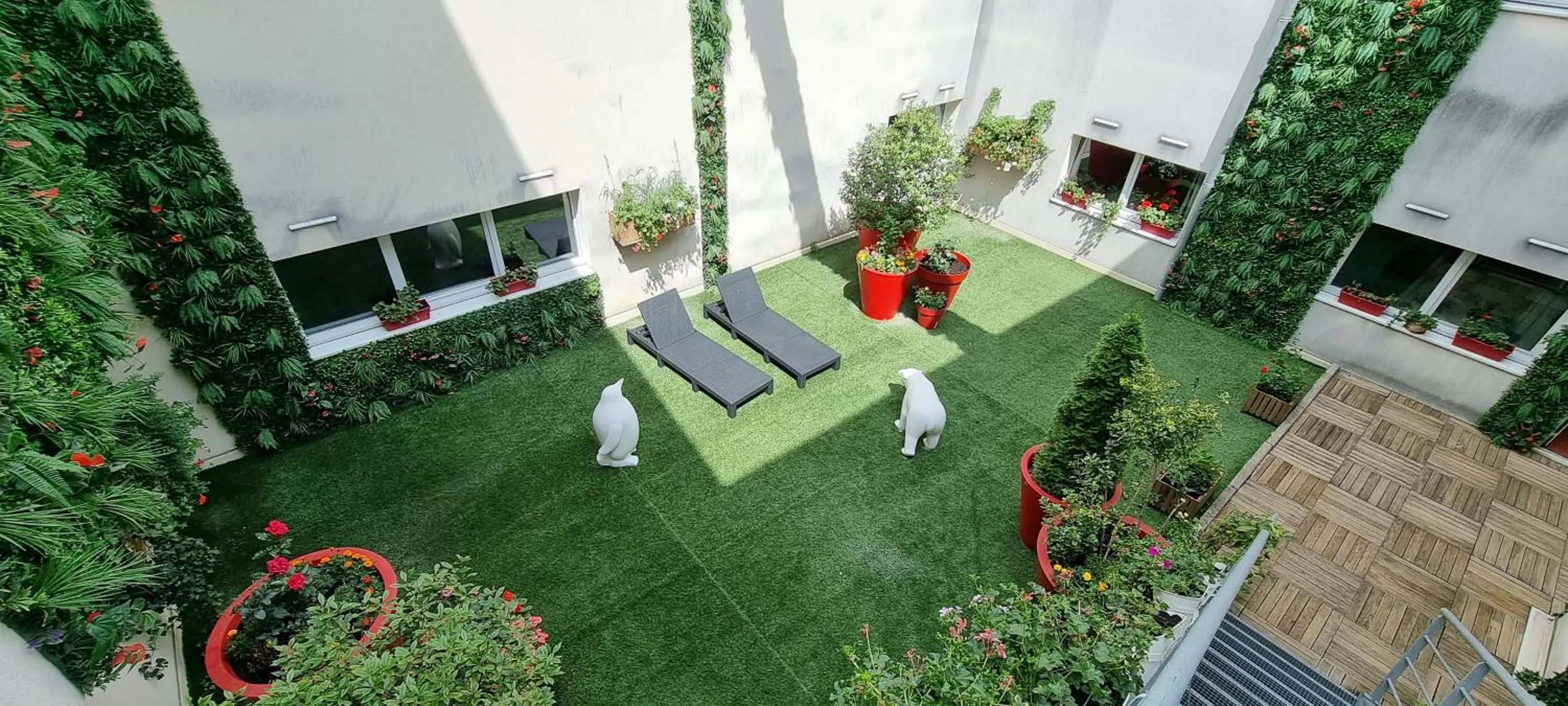 Patio in City Loft Apparthotel