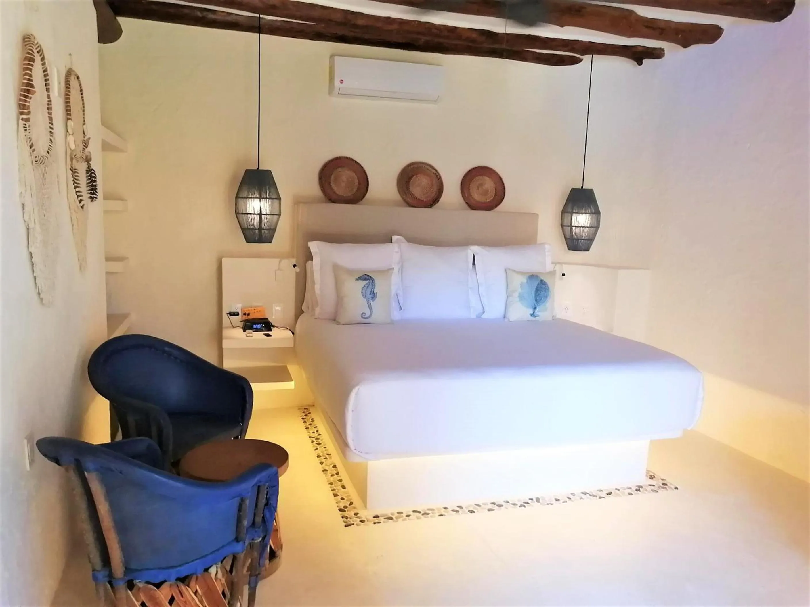 Bedroom, Bed in Soho Boutique Holbox - Adults Only