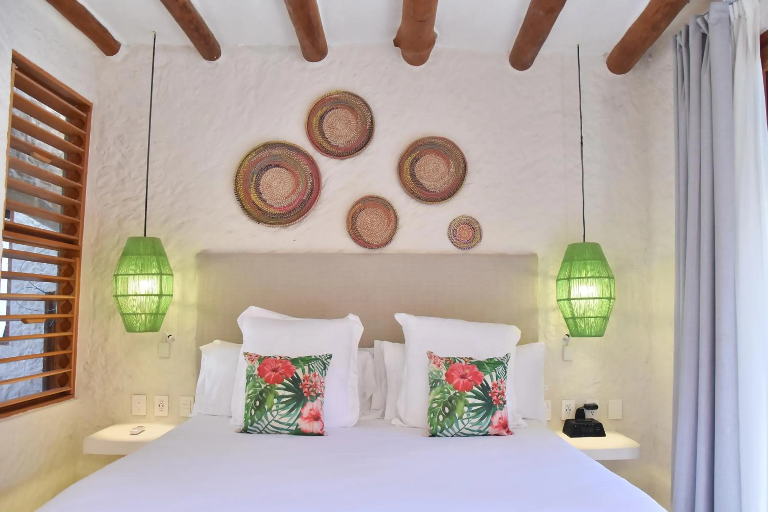 Bedroom, Bed in Soho Boutique Holbox - Adults Only