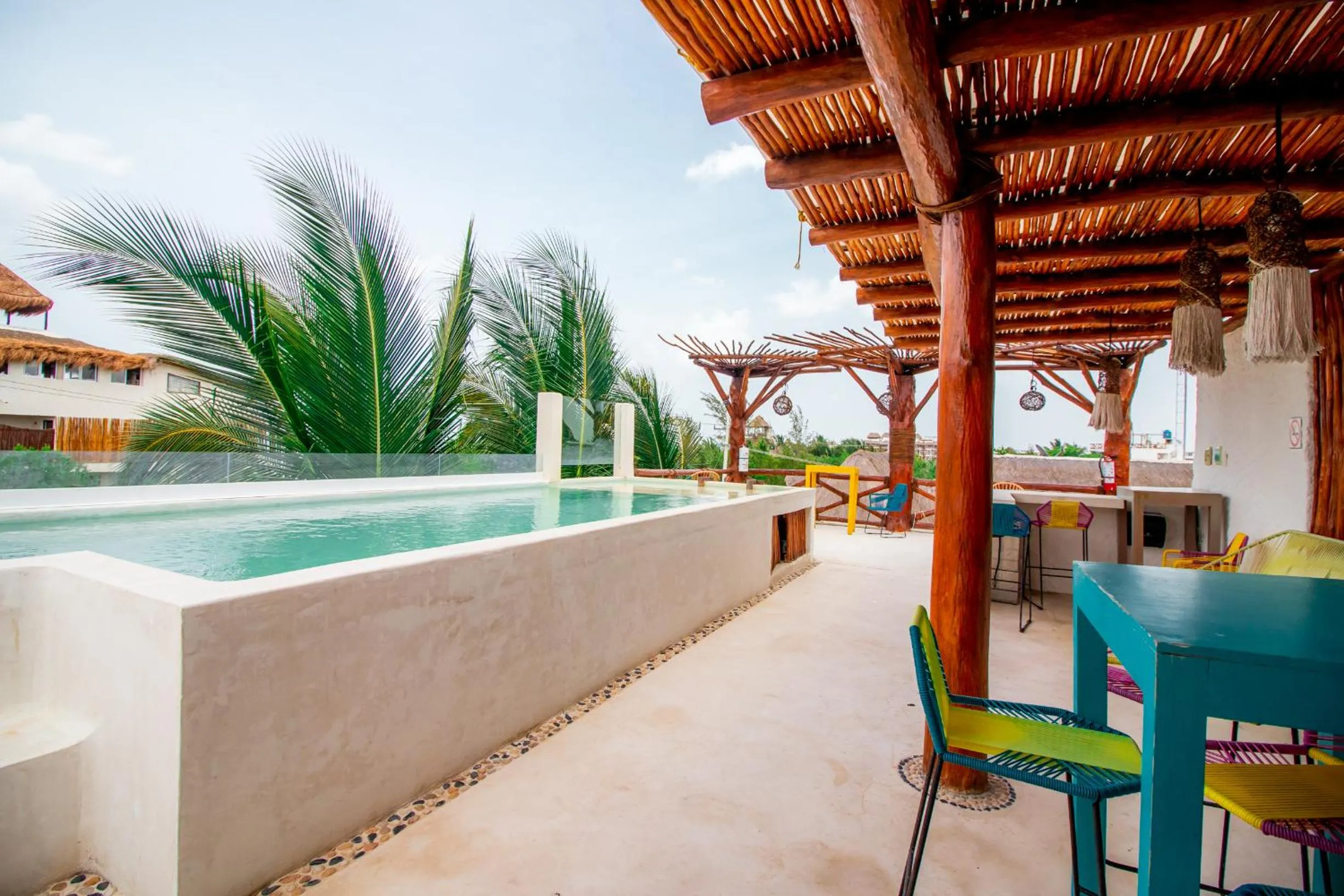 Swimming pool in Soho Boutique Holbox - Adults Only
