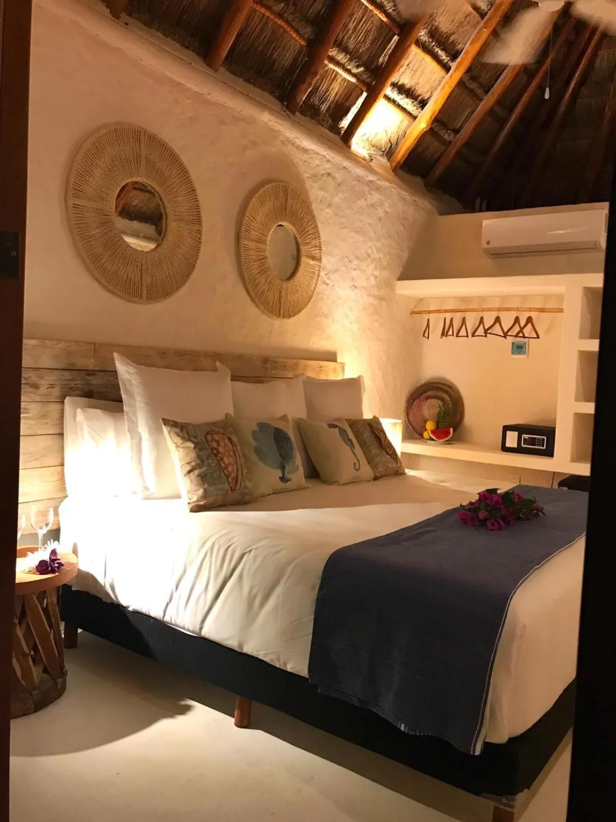 Bedroom, Bed in Soho Boutique Holbox - Adults Only