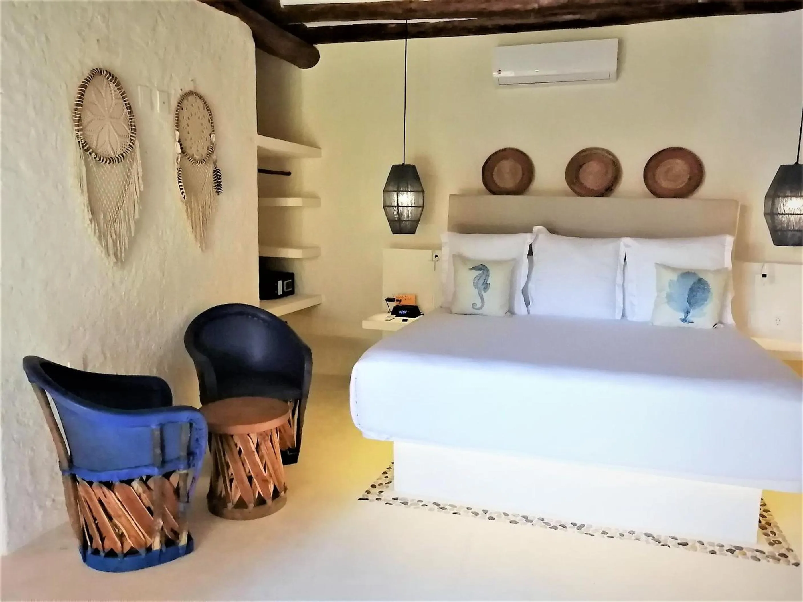 Bedroom, Bed in Soho Boutique Holbox - Adults Only