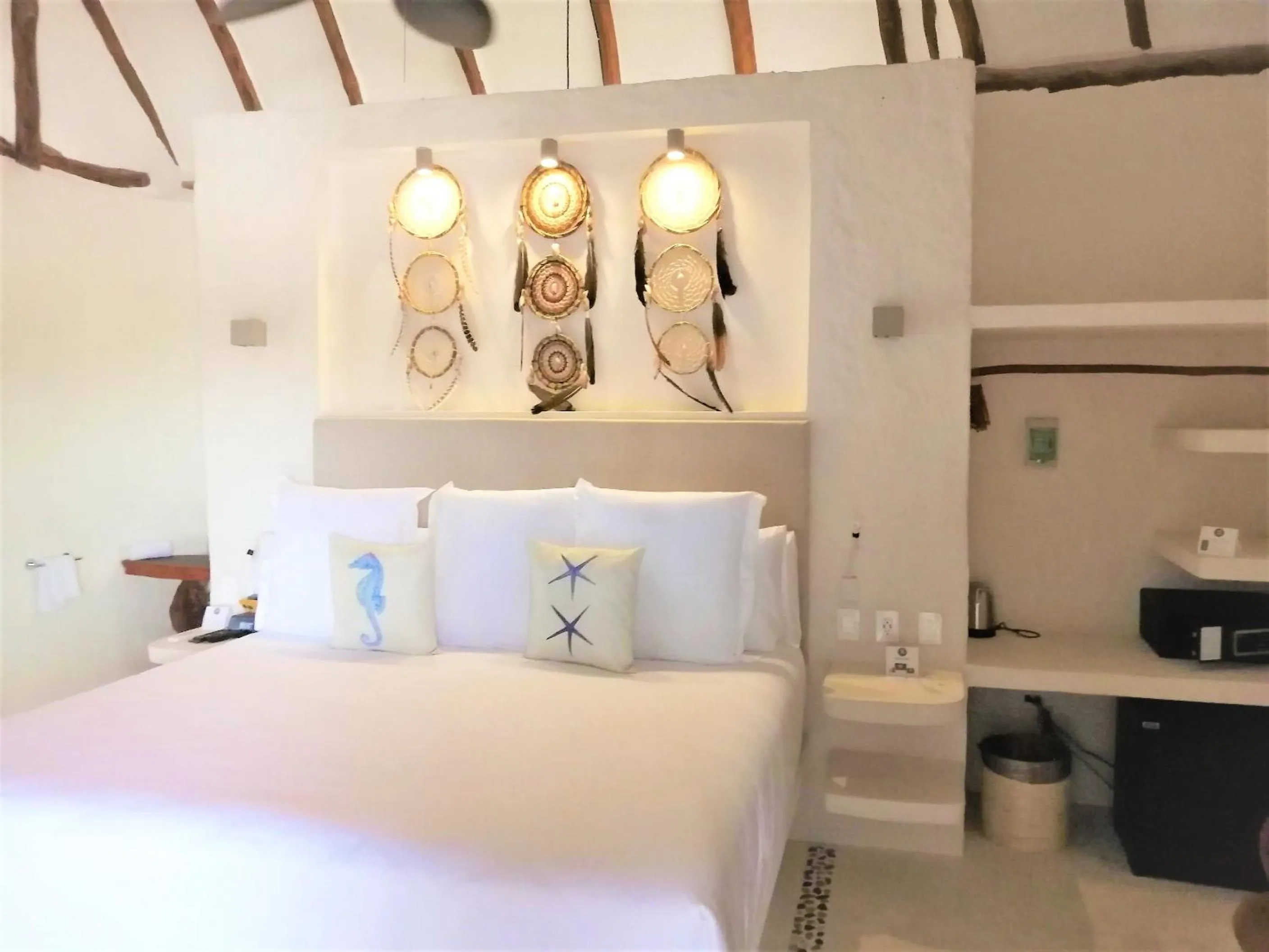 Bedroom, Bed in Soho Boutique Holbox - Adults Only