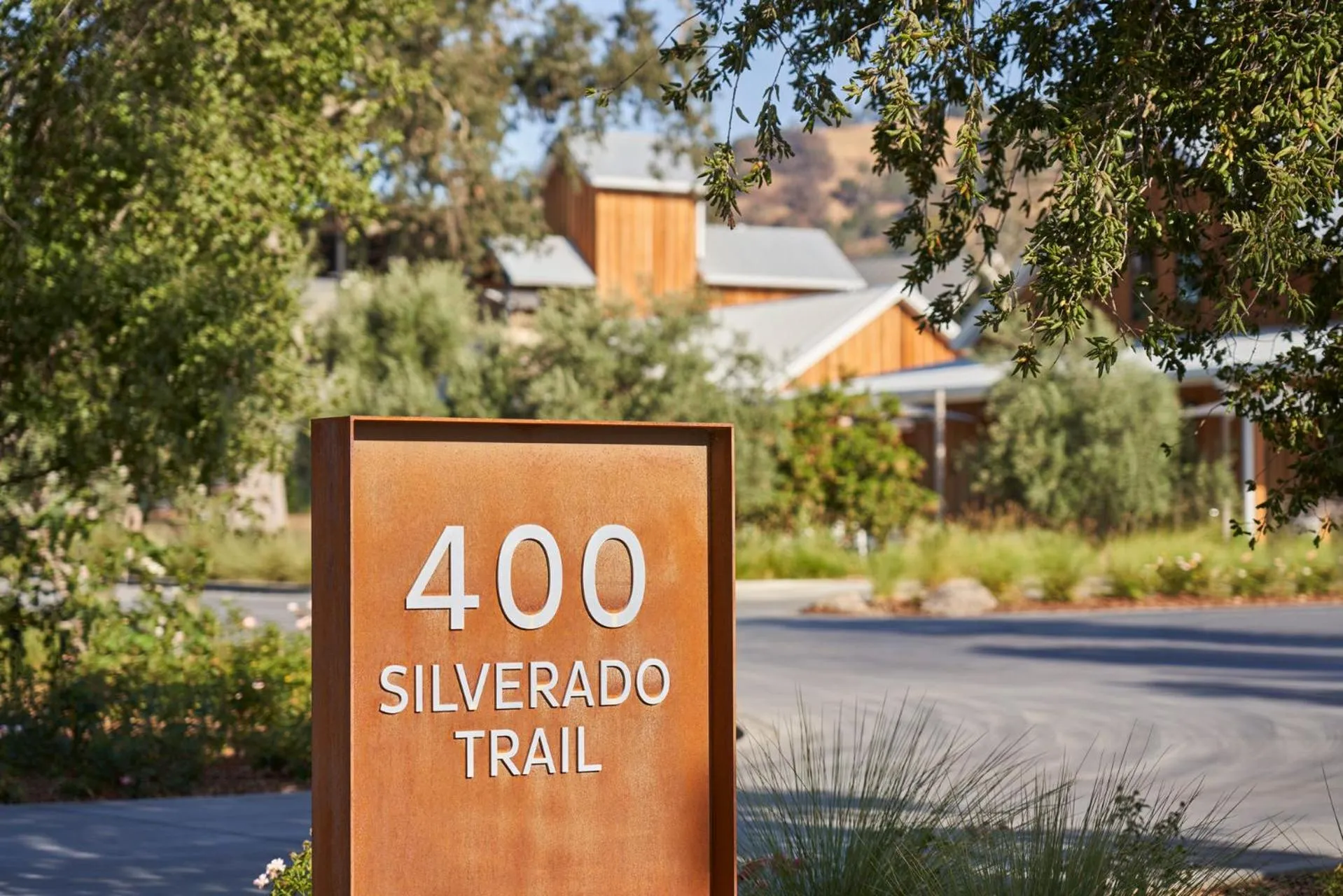Street view in Four Seasons Resort Napa Valley