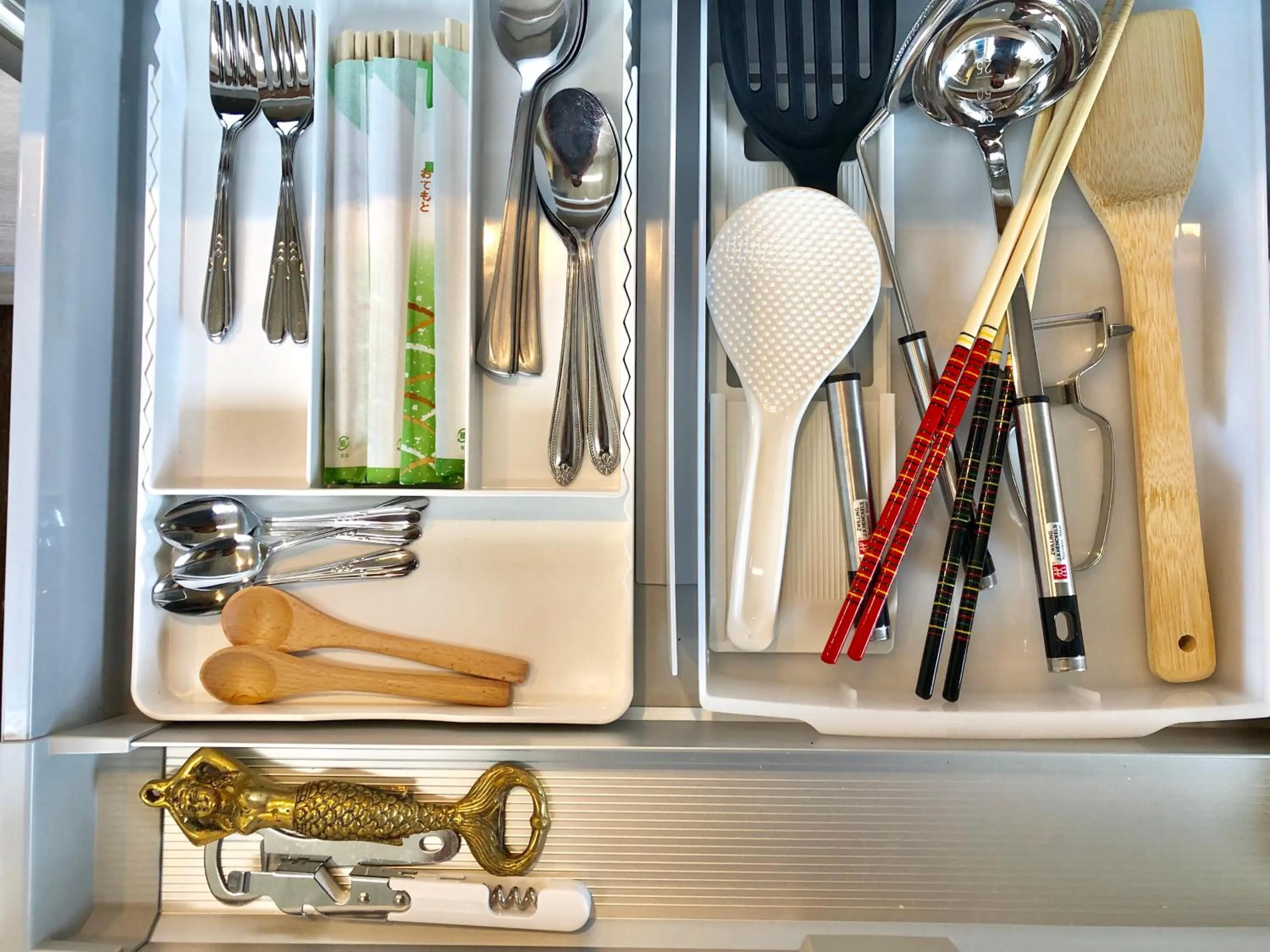 Communal kitchen in Guesthouse Koa