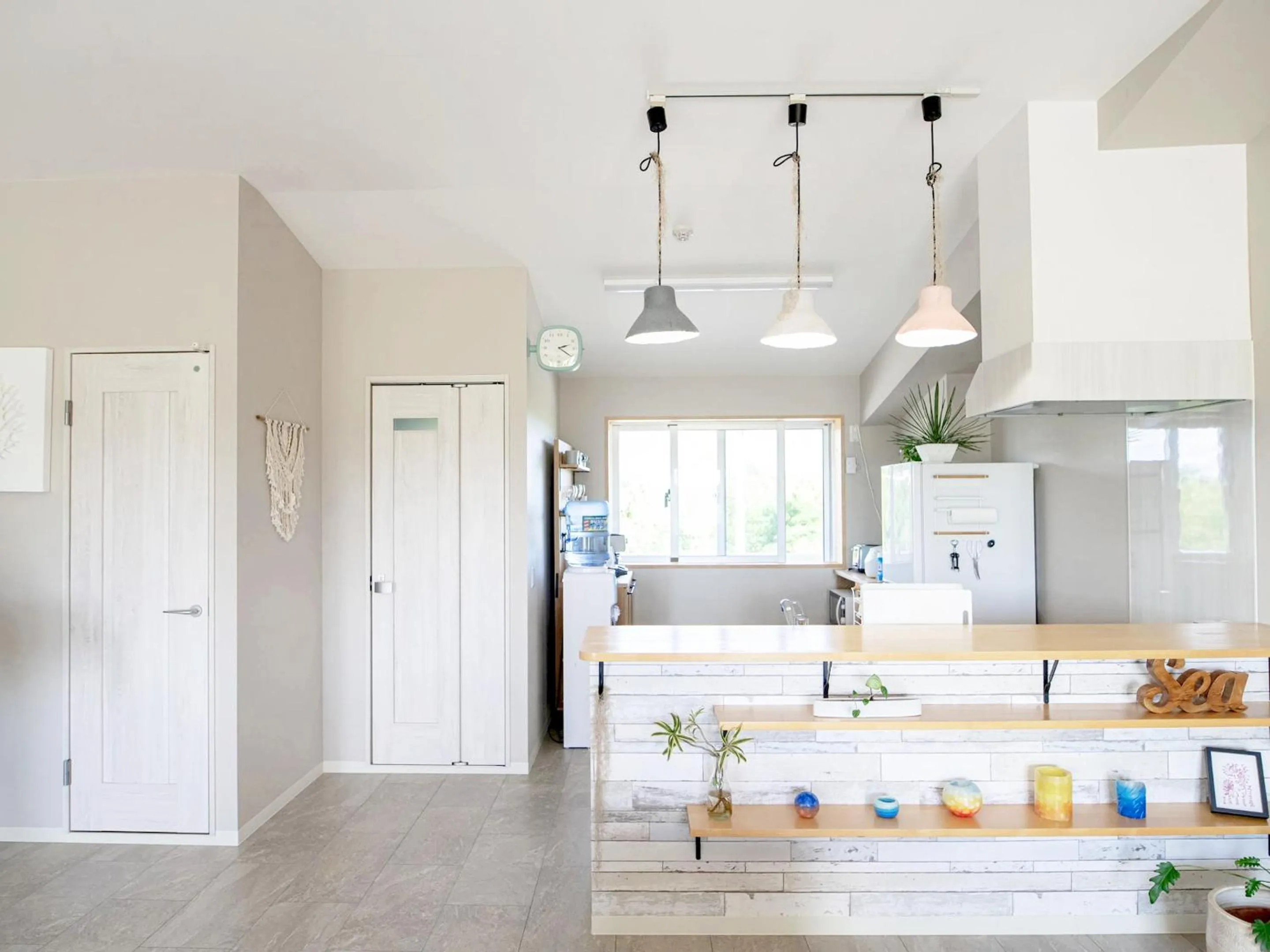 kitchen in Guesthouse Koa