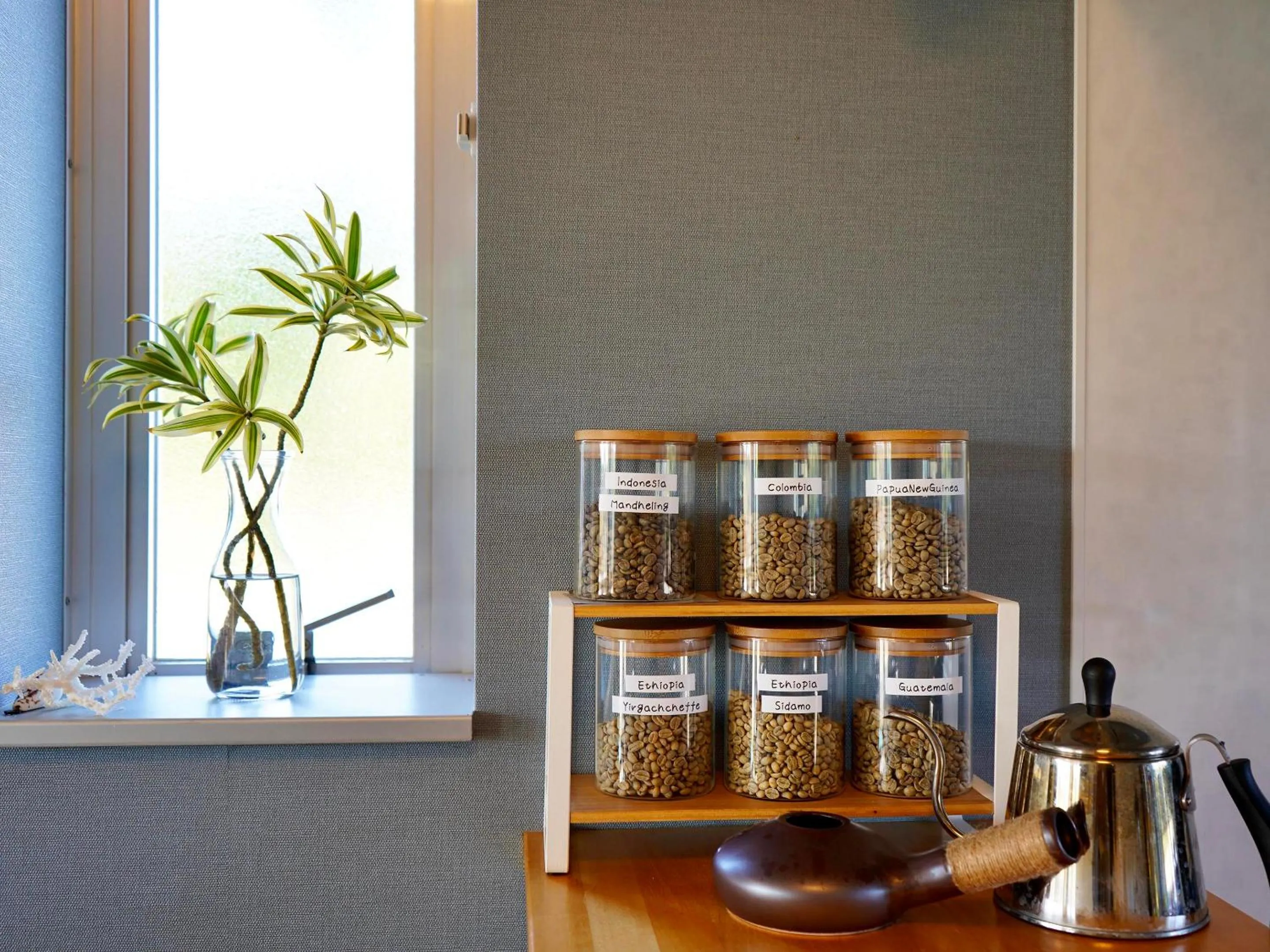 Kitchen or kitchenette in Guesthouse Koa