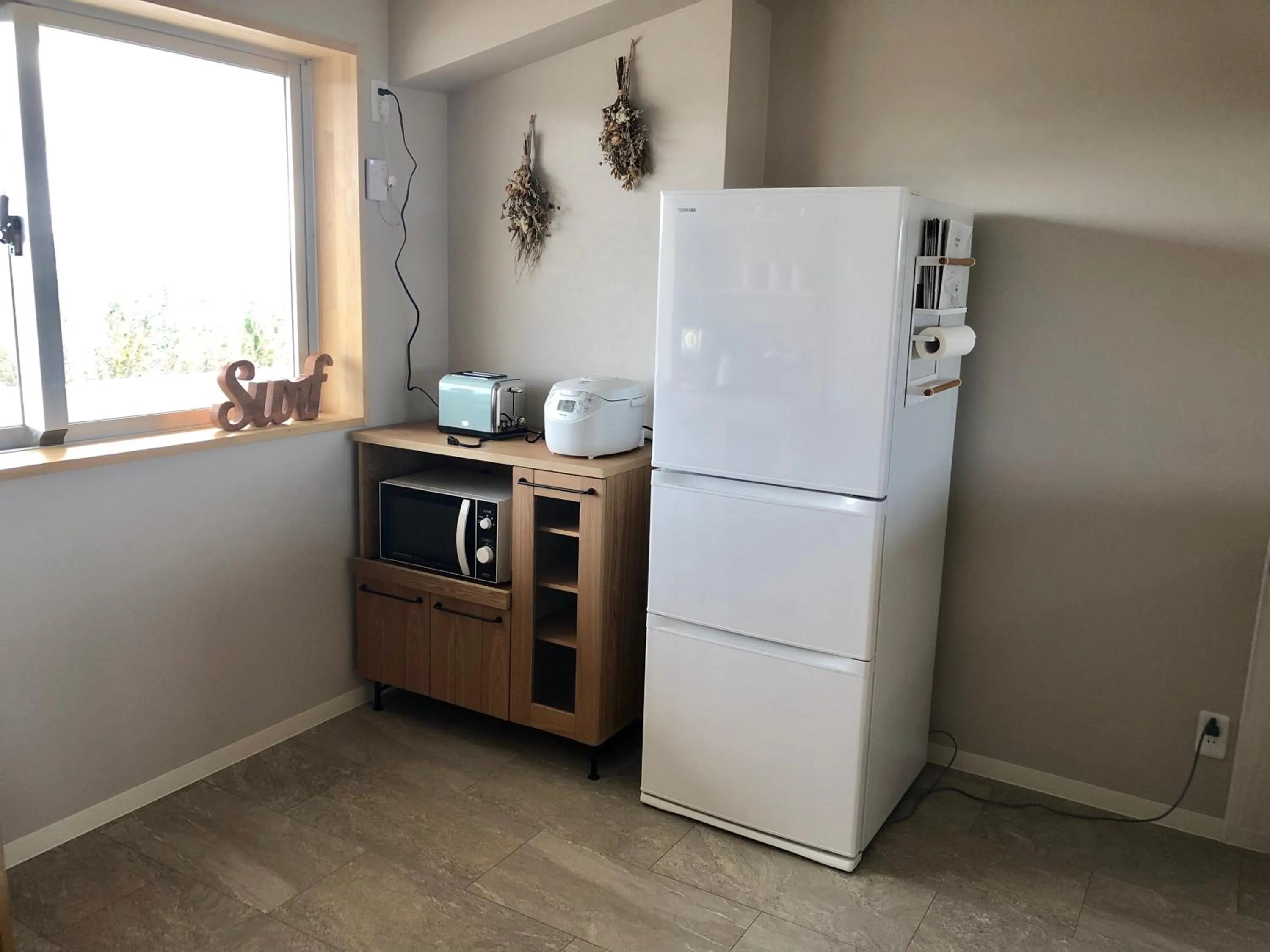 Kitchen or kitchenette in Guesthouse Koa