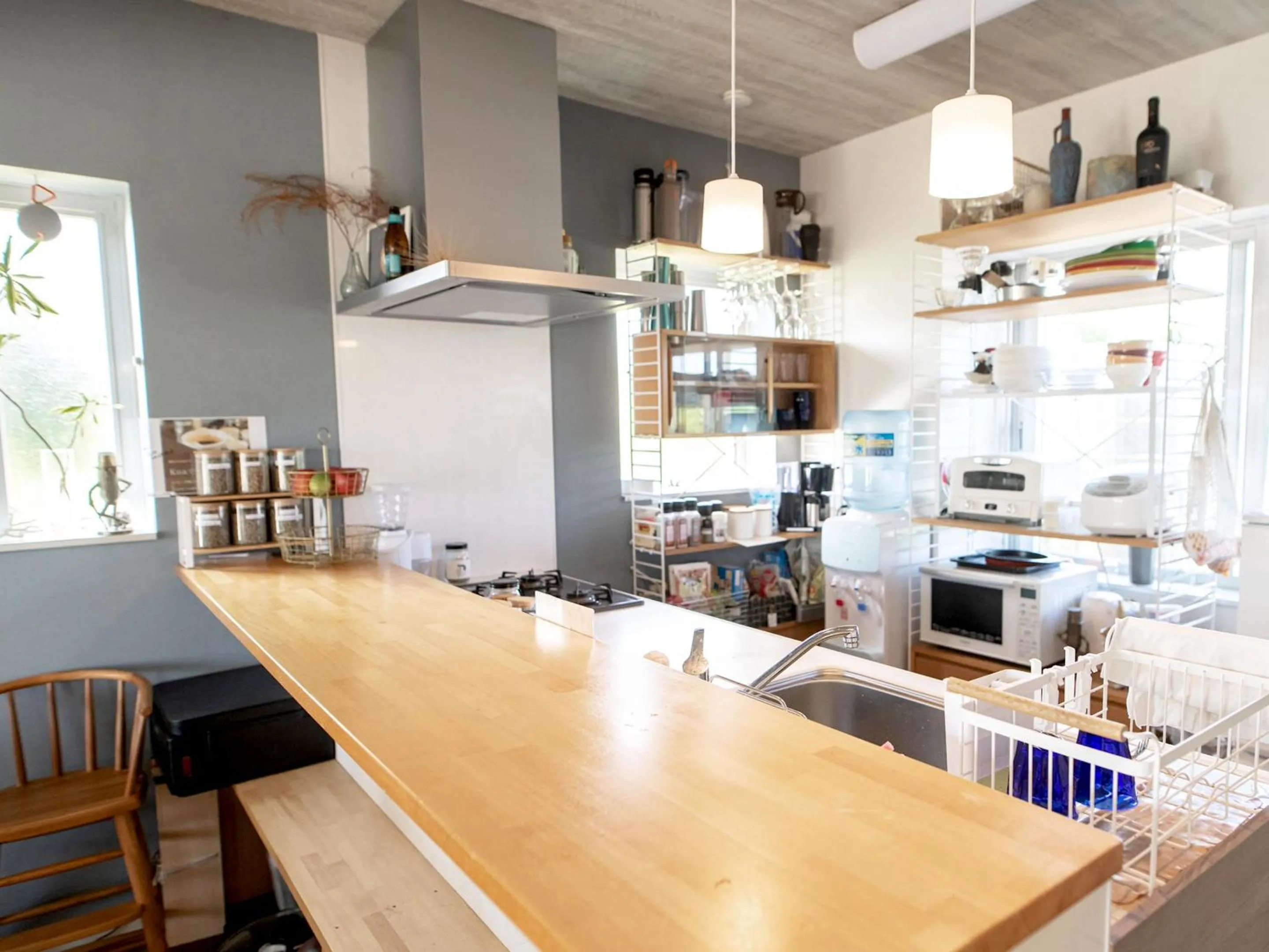 kitchen in Guesthouse Koa