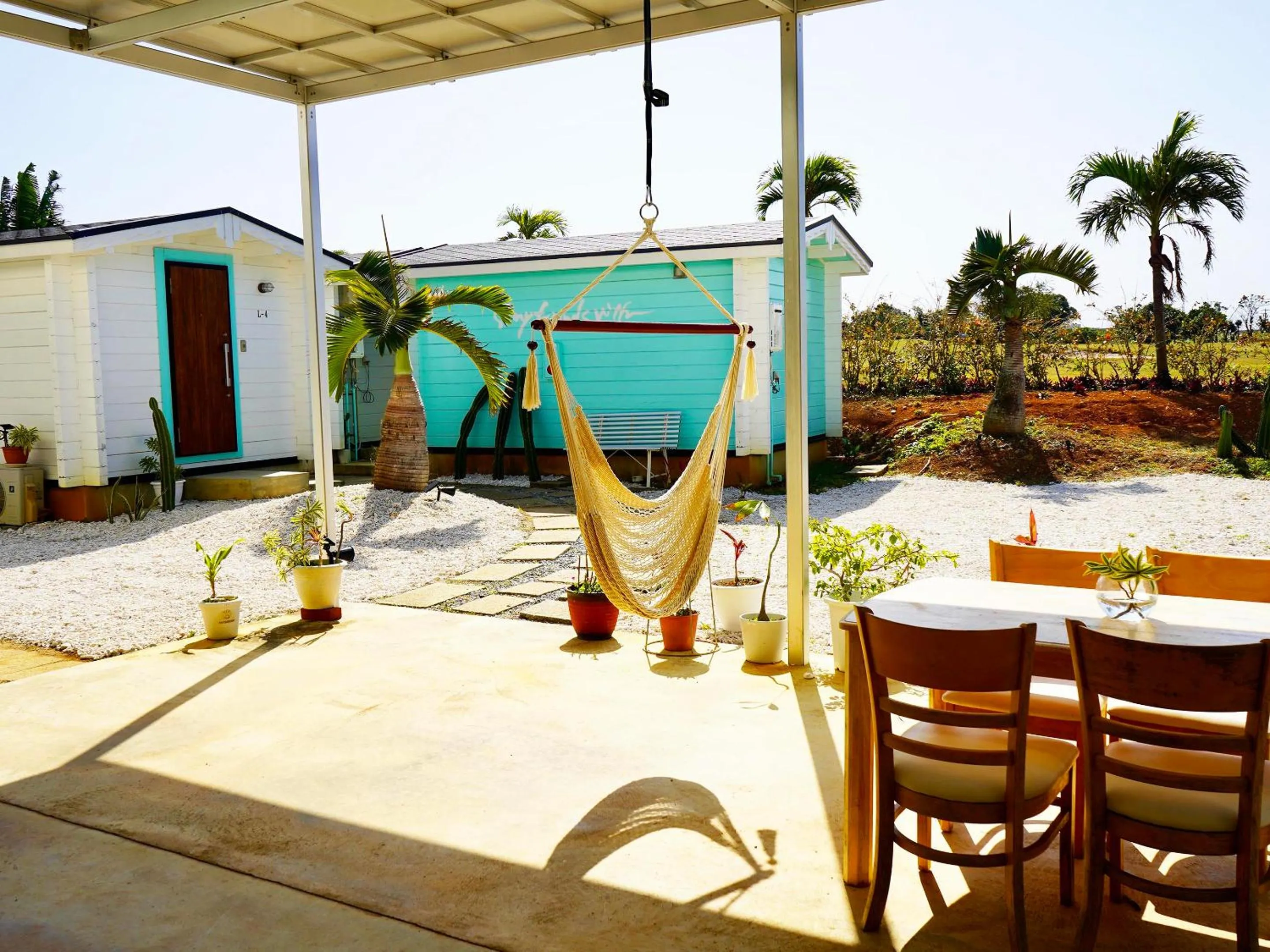 Garden in Guesthouse Koa